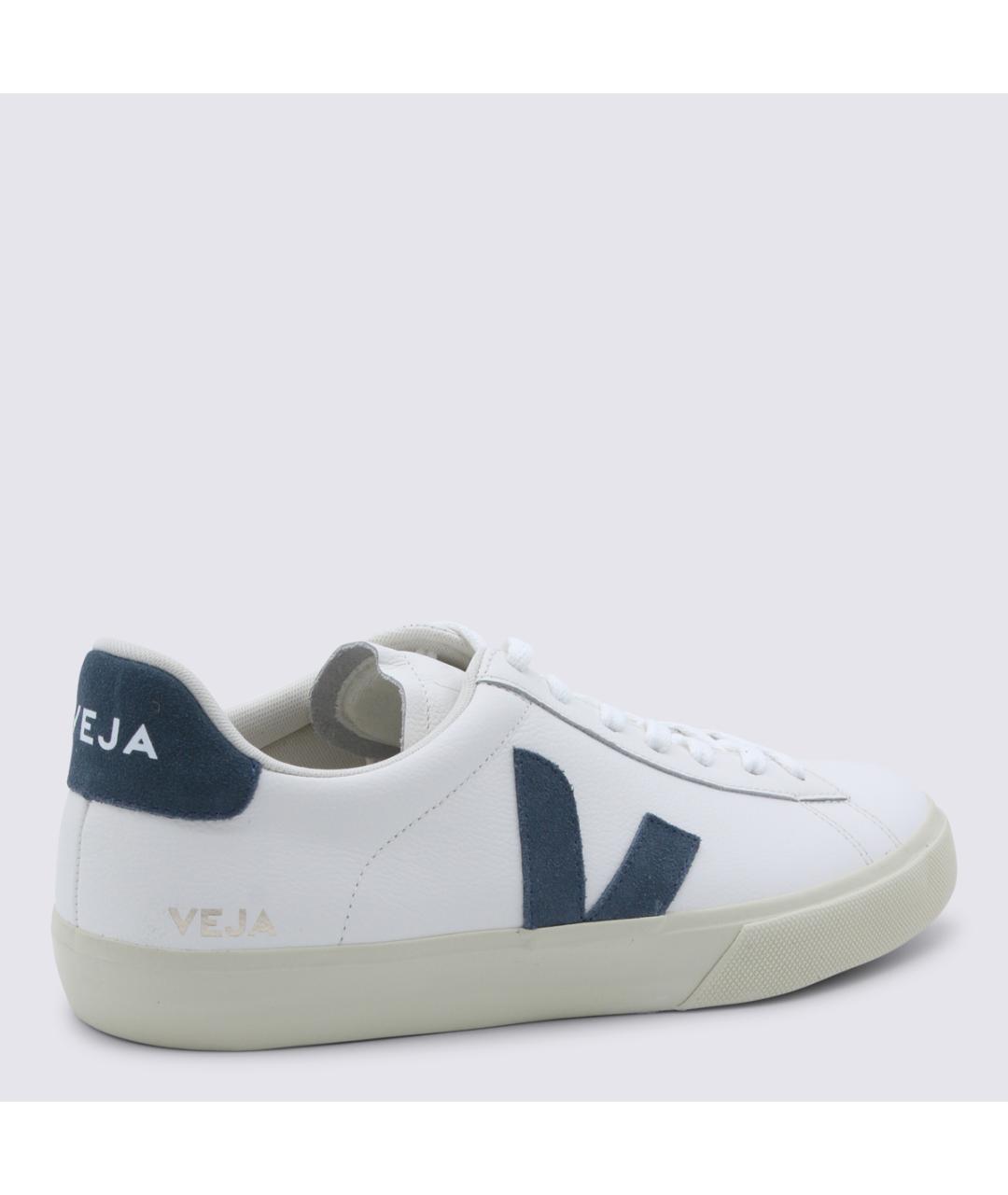 VEJA Белые кожаные низкие кроссовки / кеды, фото 3