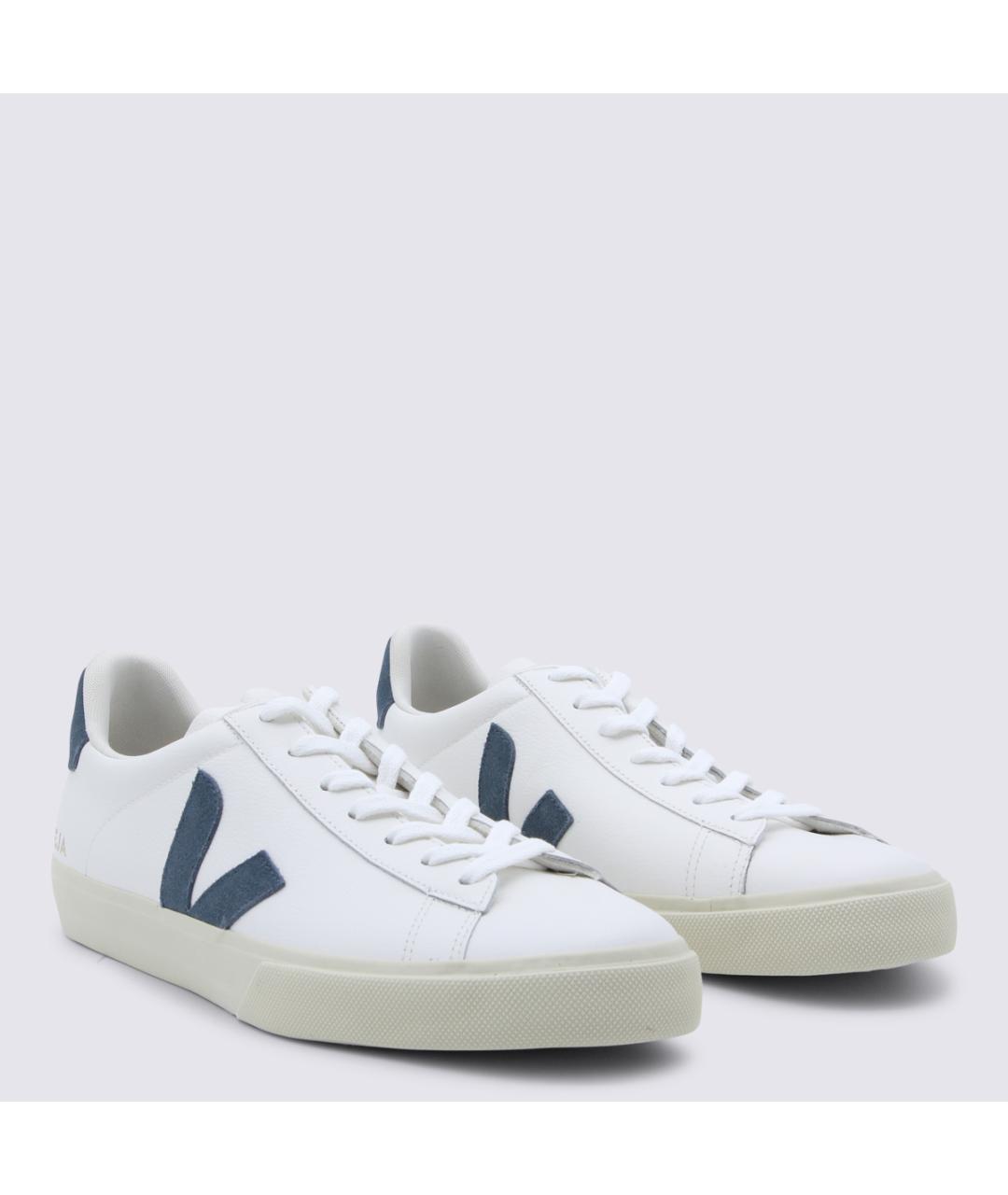 VEJA Белые кожаные низкие кроссовки / кеды, фото 2