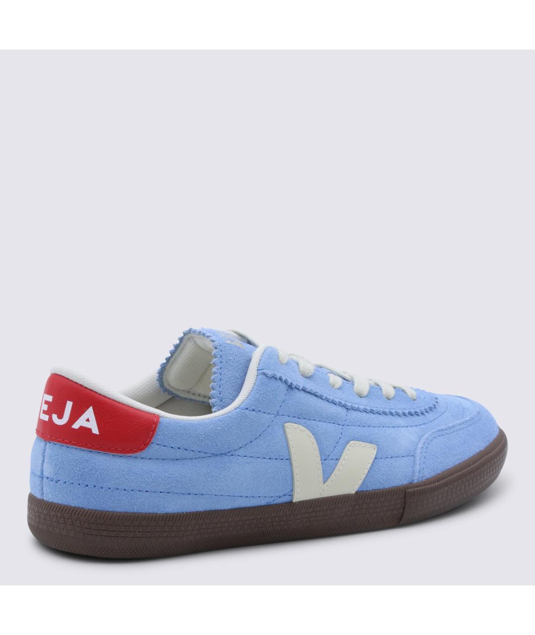 VEJA Голубые замшевые кроссовки, фото 3