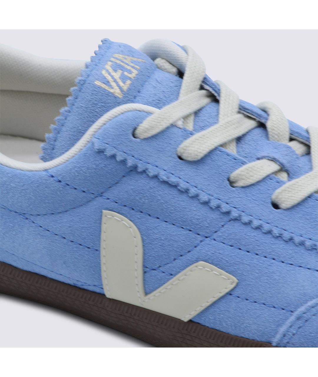 VEJA Голубые замшевые кроссовки, фото 4