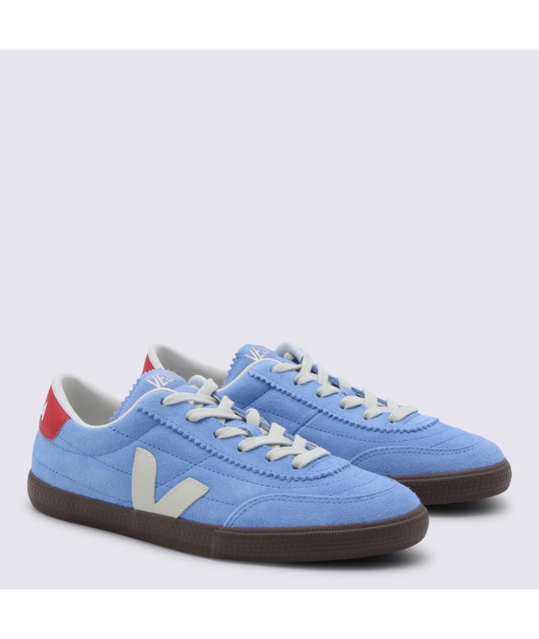VEJA Голубые замшевые кроссовки, фото 2