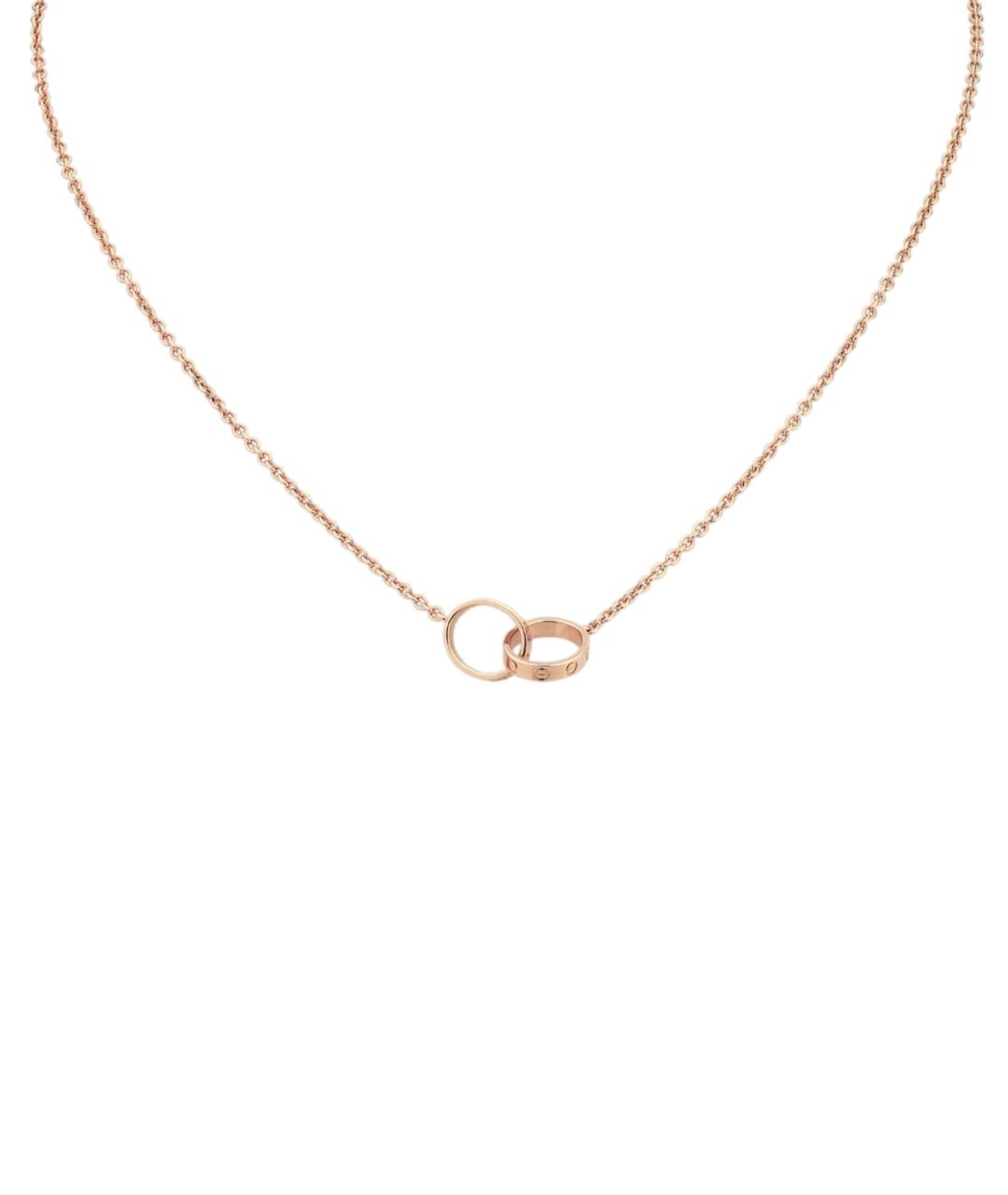 CARTIER Золотое колье из розового золота, фото 4