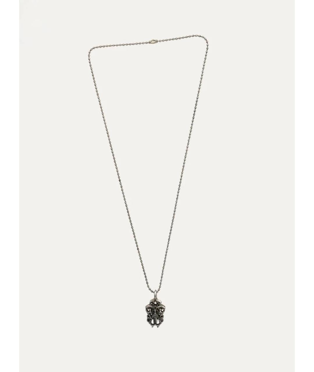 CHROME HEARTS Серебряная серебряная цепочка/подвеска, фото 3