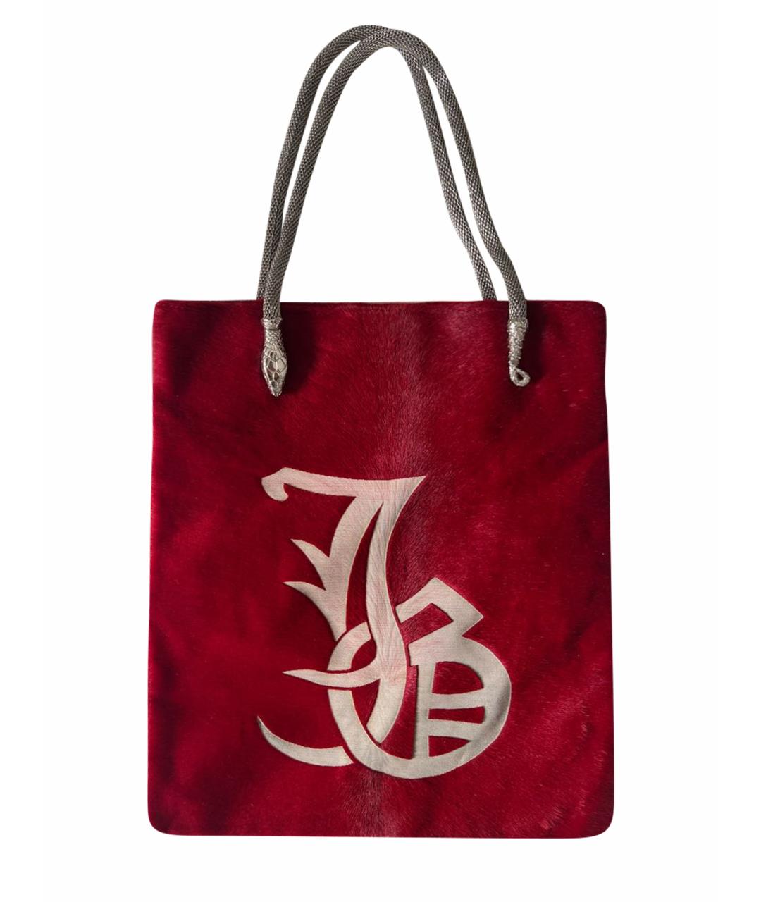 JOHN GALLIANO Красная сумка через плечо, фото 1