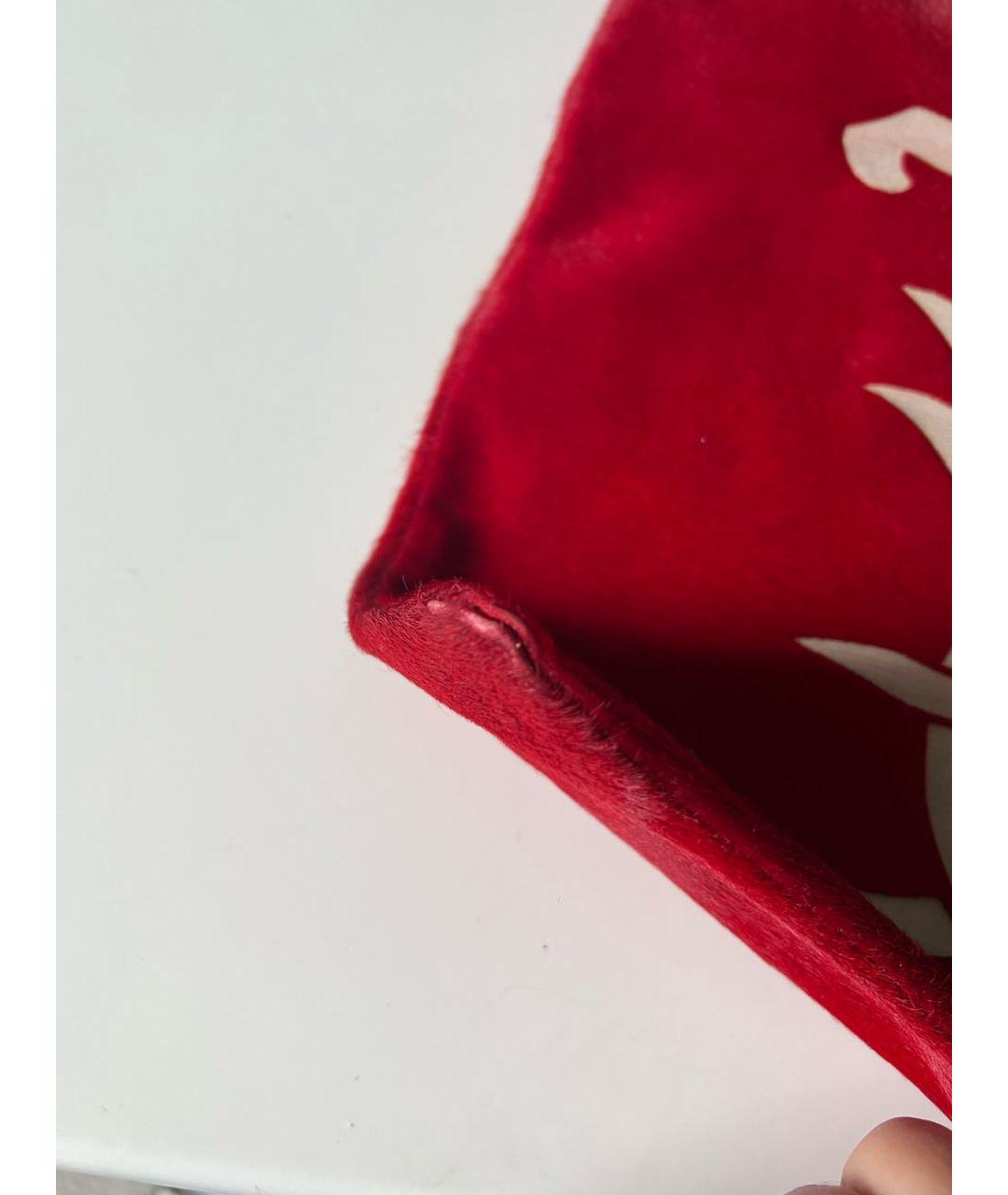 JOHN GALLIANO Красная сумка через плечо, фото 7