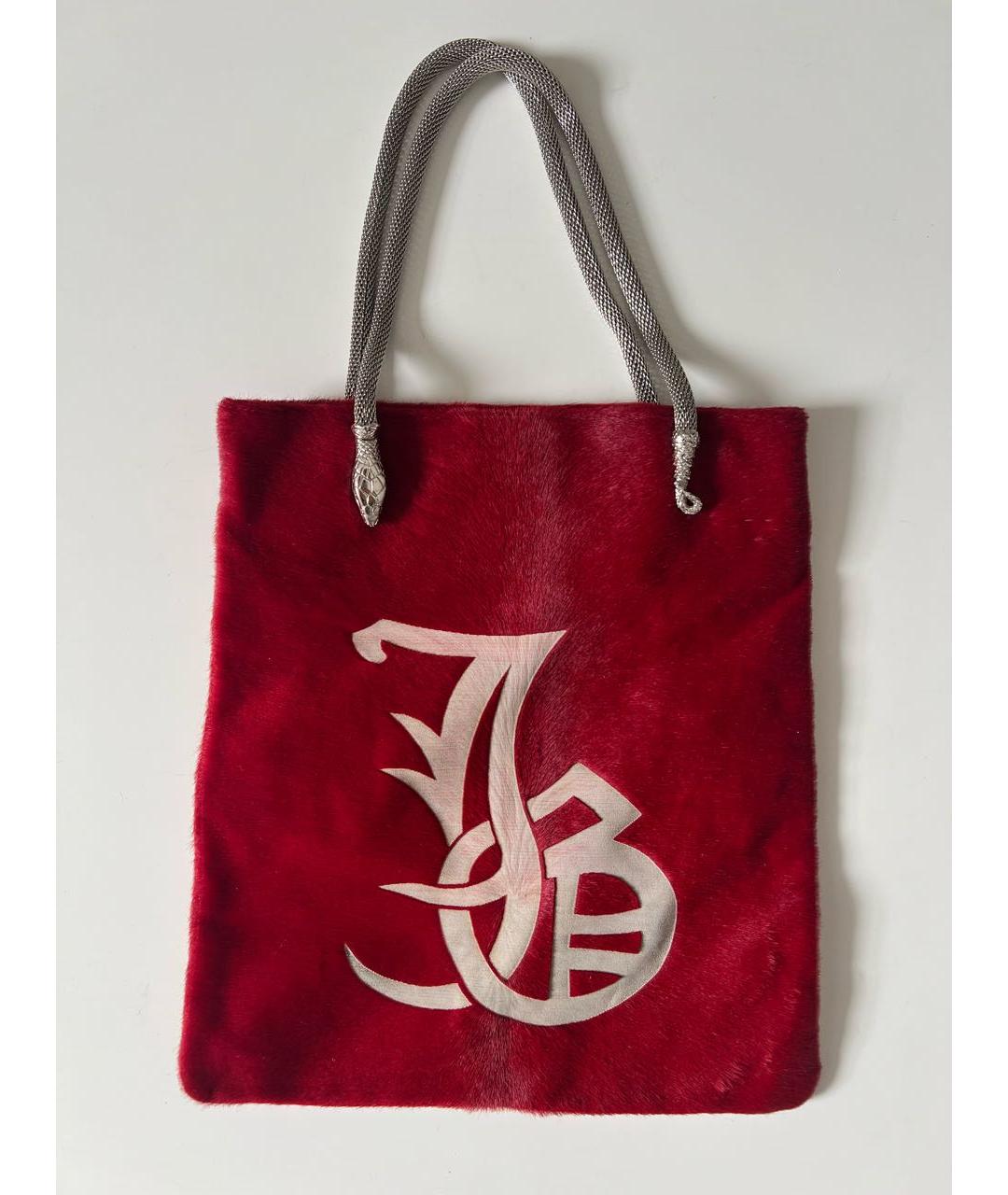 JOHN GALLIANO Красная сумка через плечо, фото 9