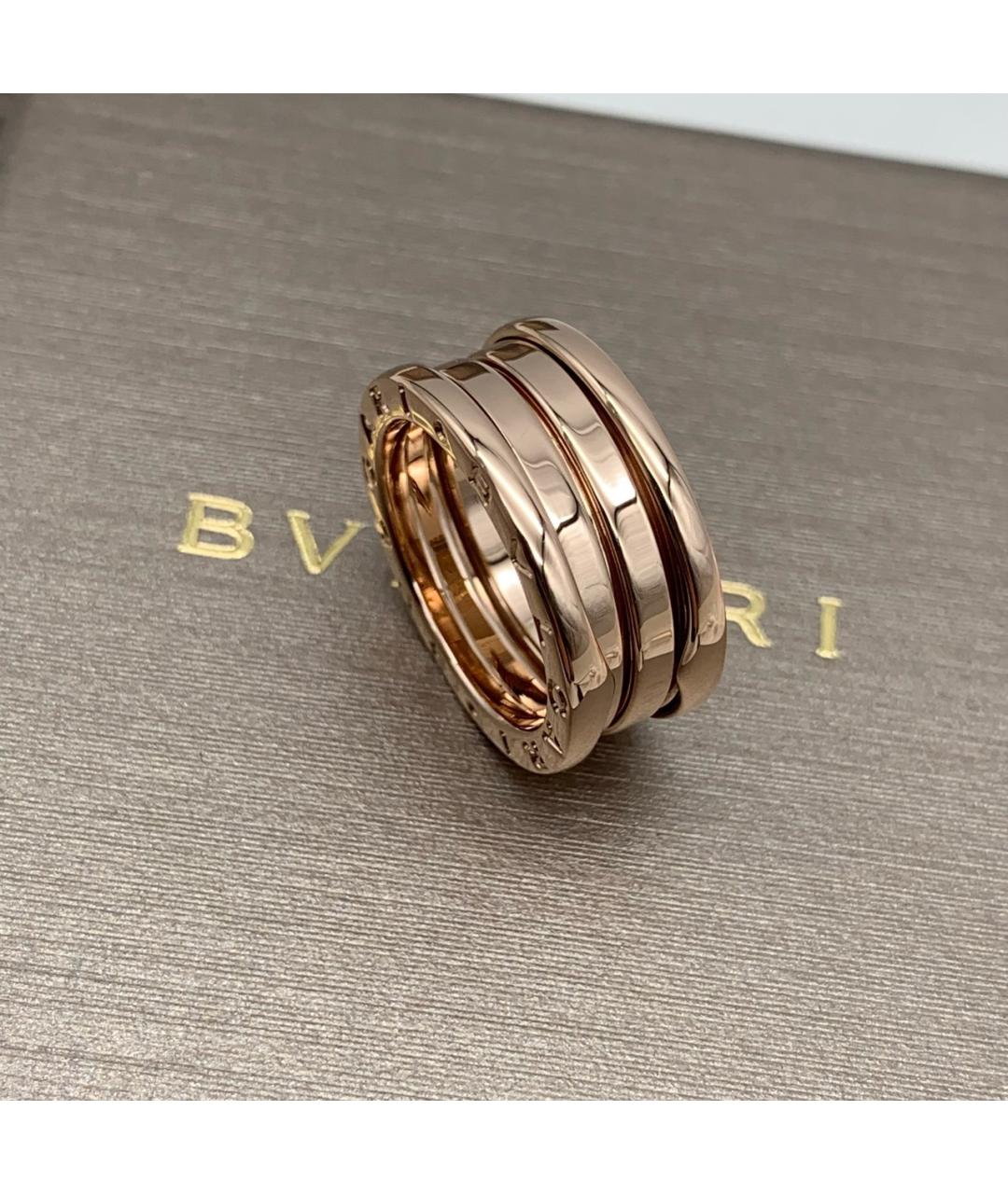 BVLGARI Золотое кольцо из розового золота, фото 3