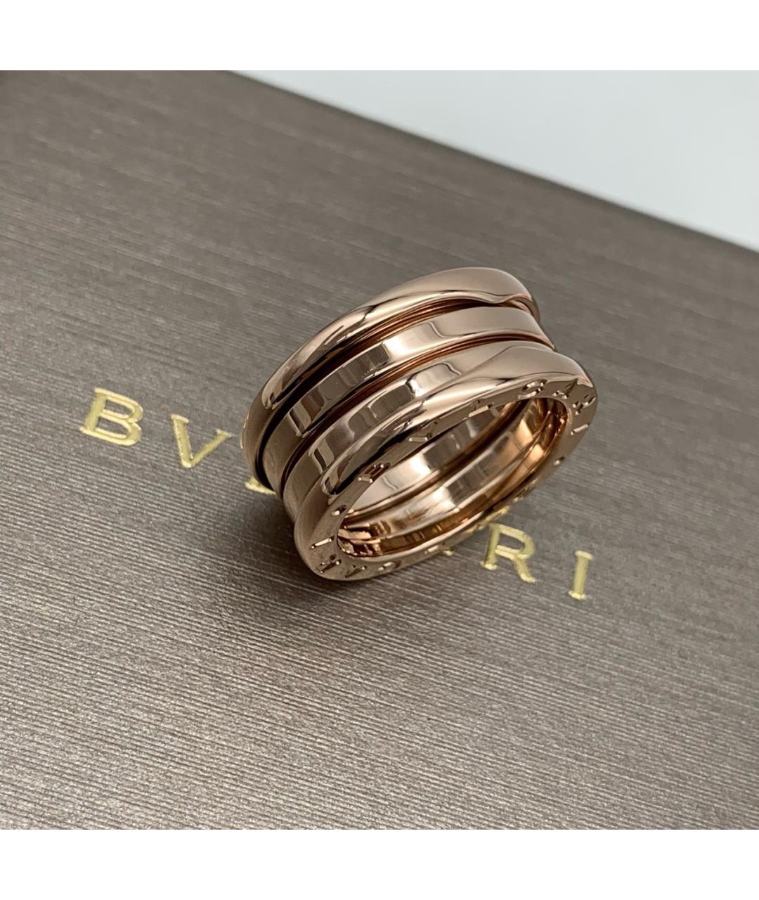 BVLGARI Золотое кольцо из розового золота, фото 4