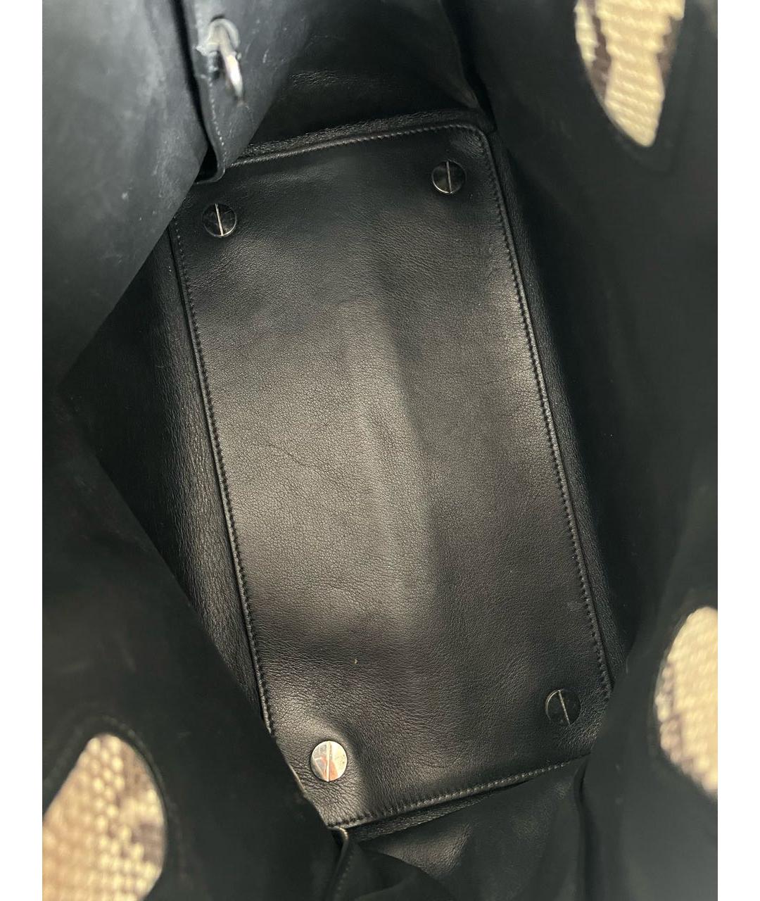 CHRISTIAN DIOR Черная сумка тоут, фото 3