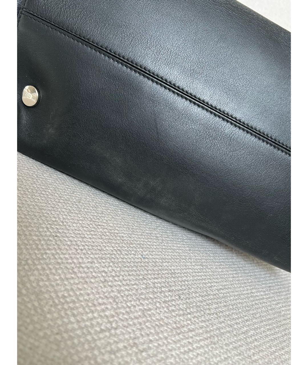 CHRISTIAN DIOR Черная сумка тоут, фото 7
