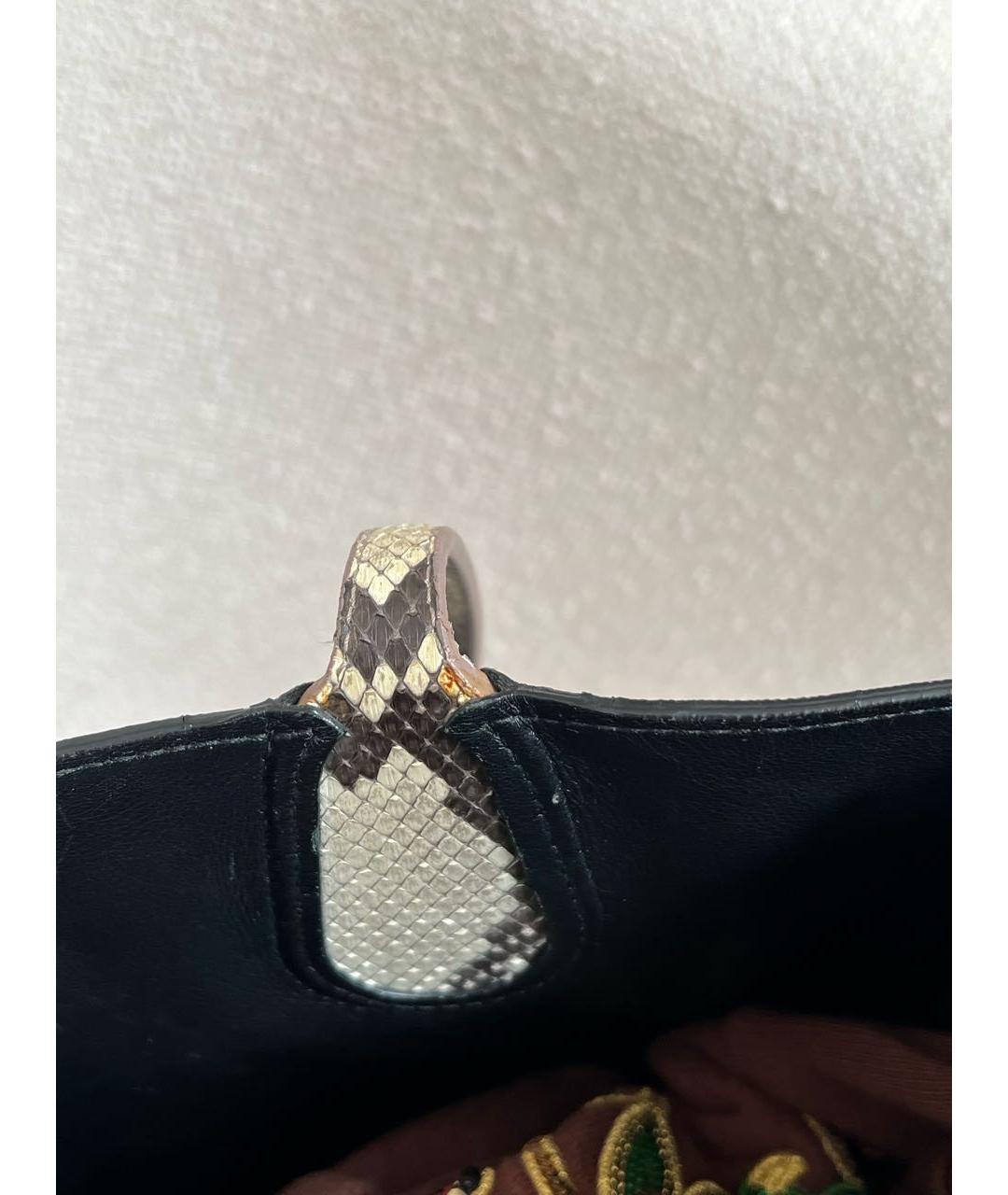 CHRISTIAN DIOR Черная сумка тоут, фото 6