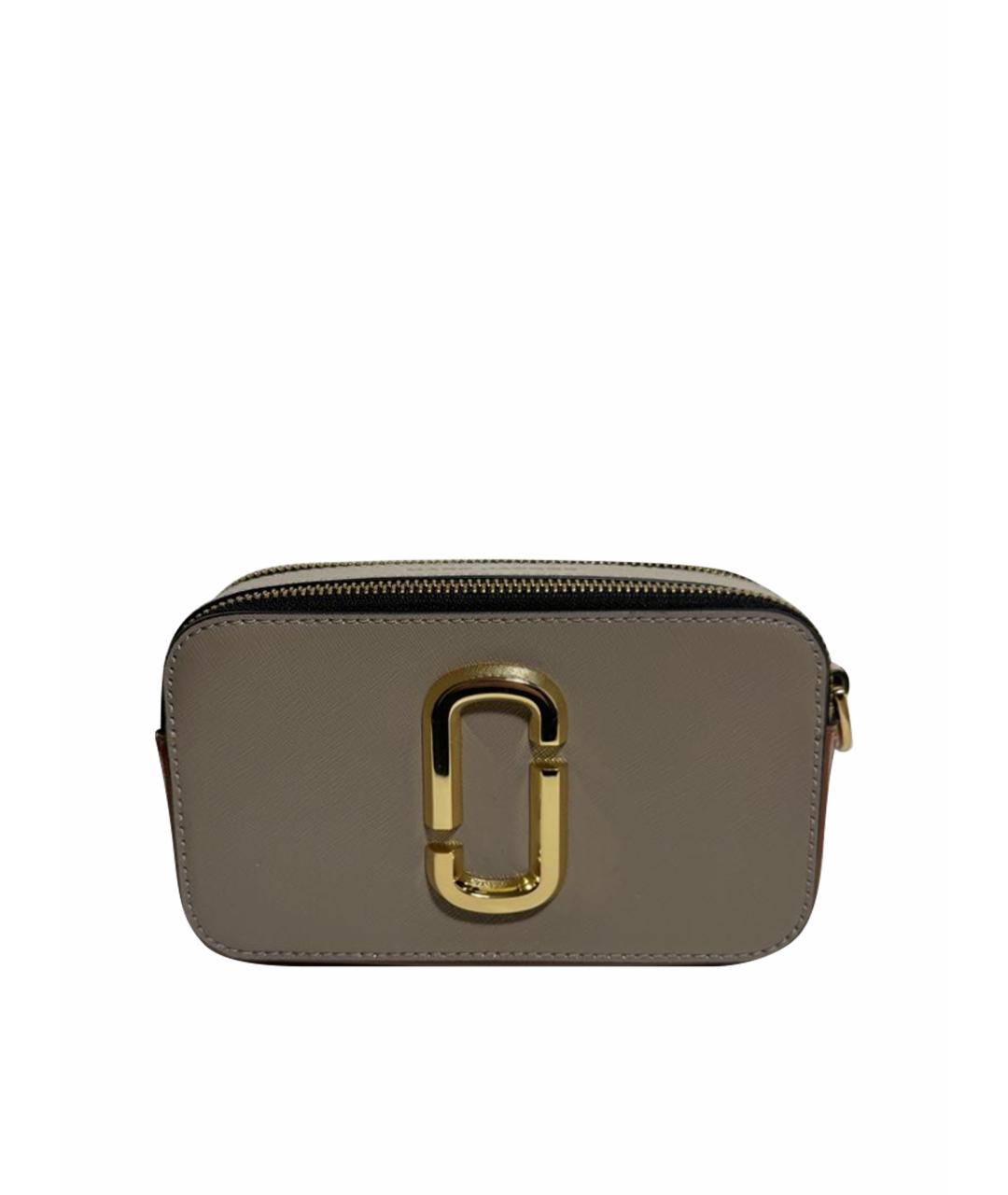 MARC JACOBS Бежевая кожаная сумка через плечо, фото 1