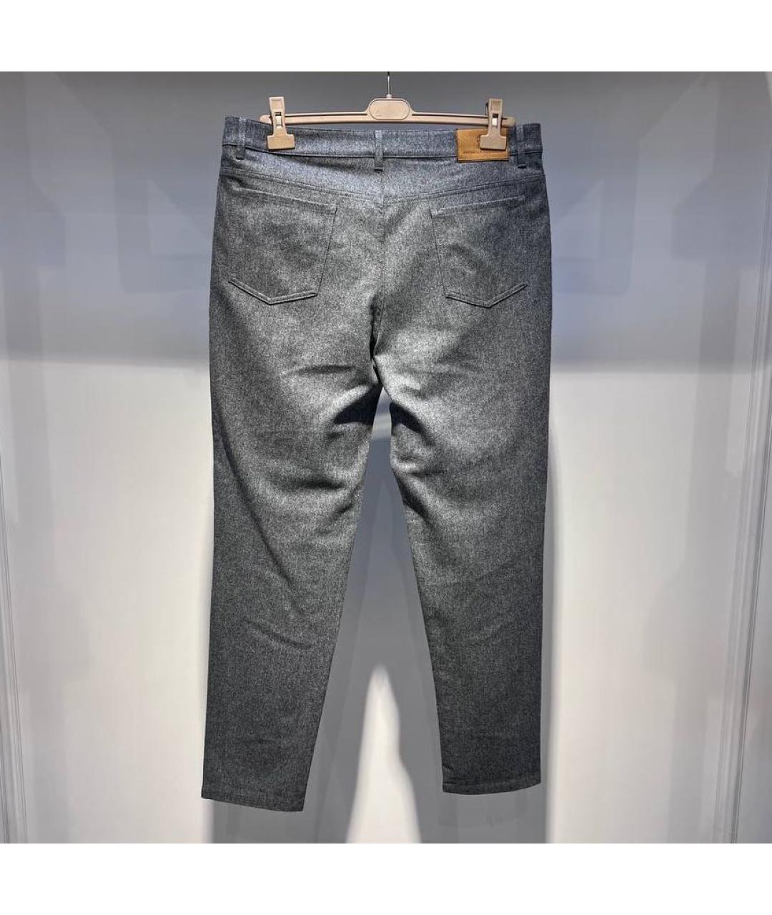 BRUNELLO CUCINELLI Шерстяные повседневные брюки, фото 2