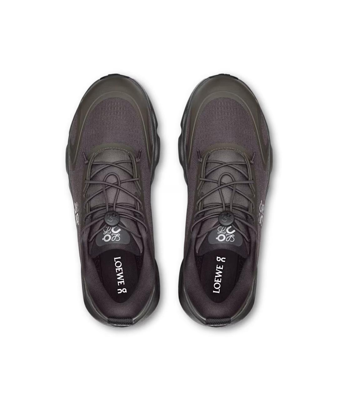 LOEWE Коричневые кроссовки, фото 2