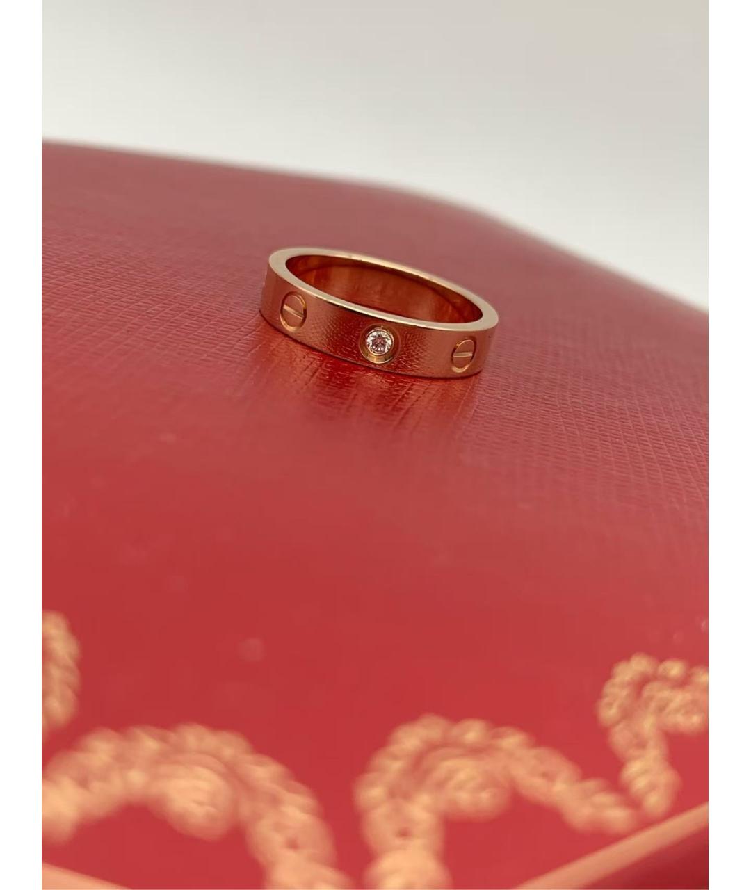 CARTIER Золотое кольцо из розового золота, фото 2