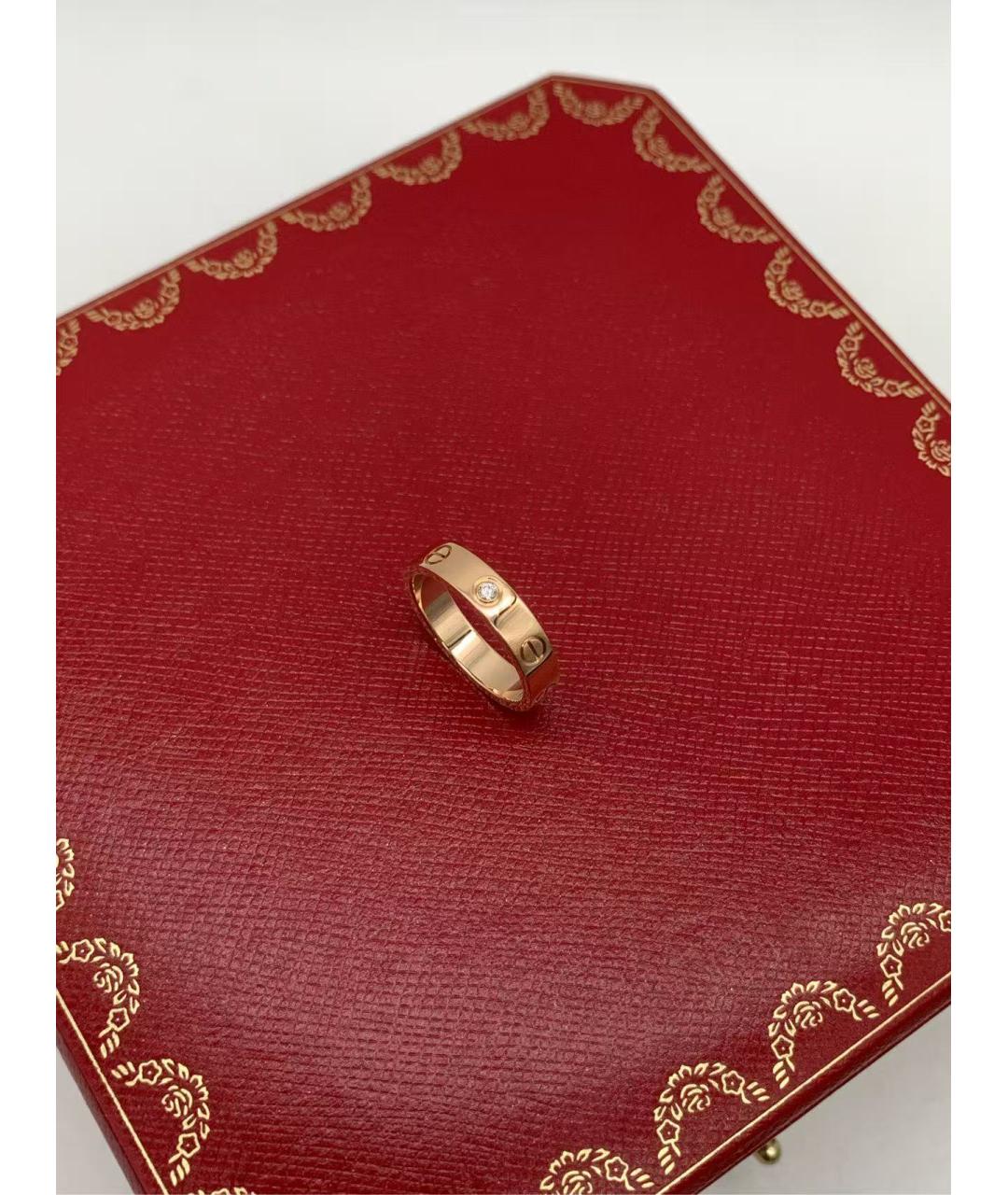 CARTIER Золотое кольцо из розового золота, фото 4