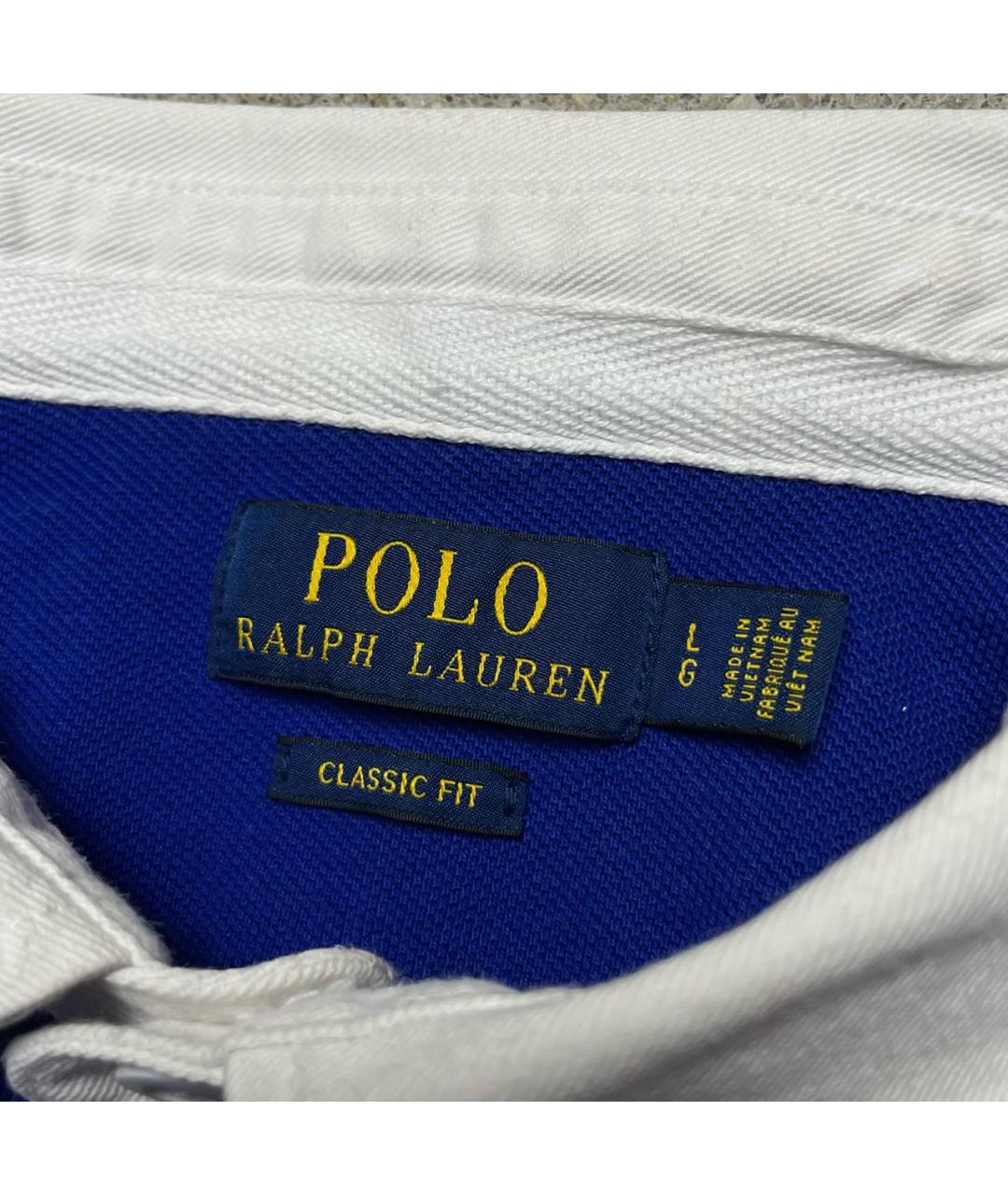 POLO RALPH LAUREN Мульти хлопковое поло с коротким рукавом, фото 5