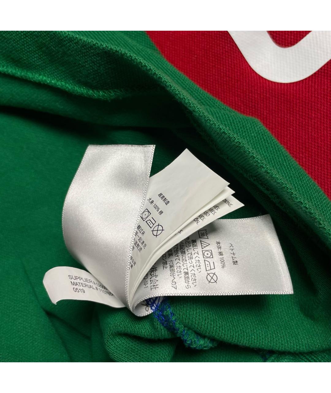 POLO RALPH LAUREN Мульти хлопковое поло с коротким рукавом, фото 7