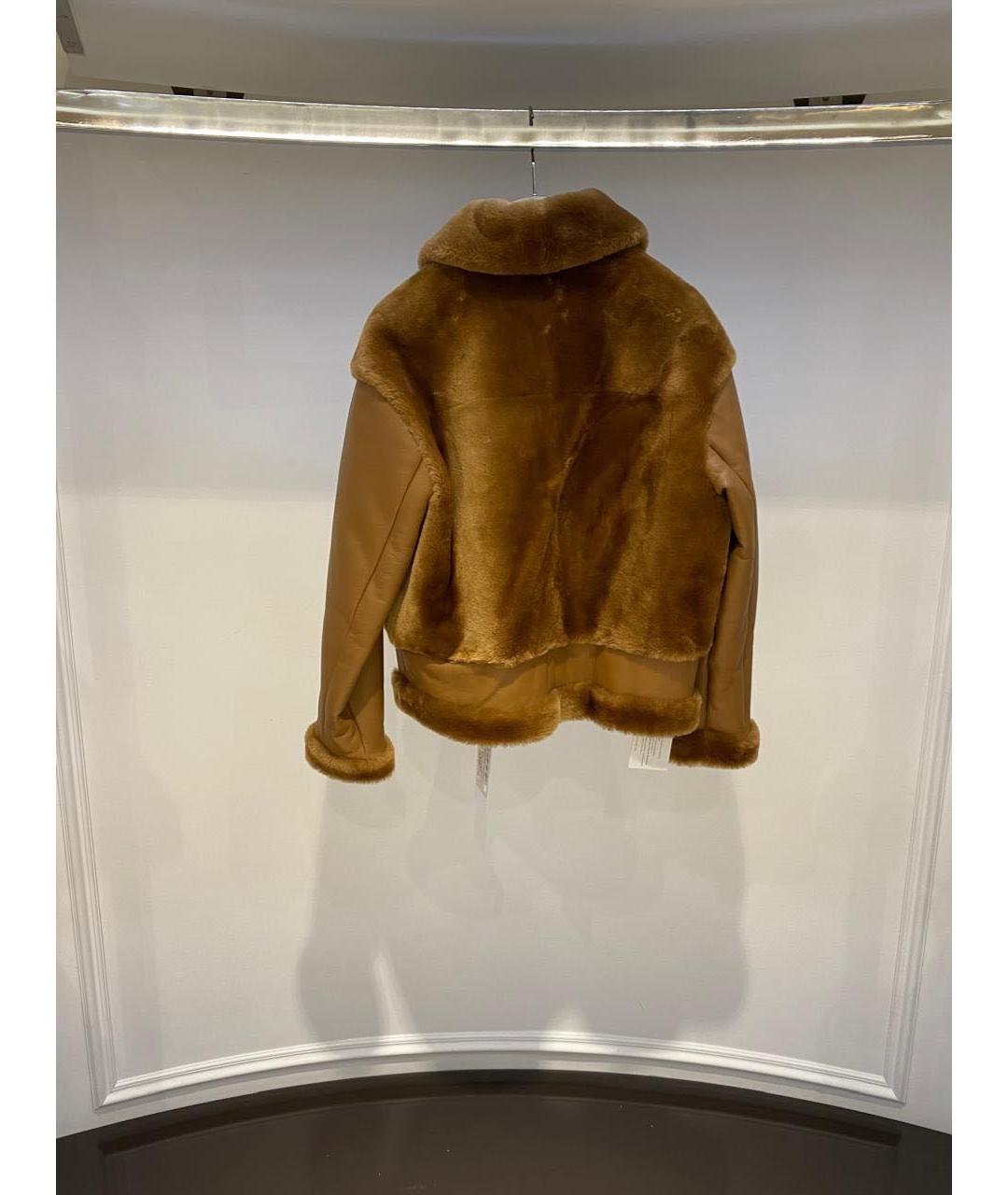 BLANCHA Коричневая дубленка, фото 2