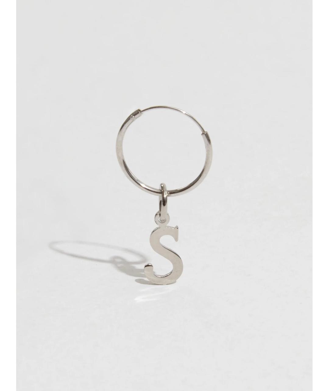 RAF SIMONS Серебряные серебряные серьги, фото 4