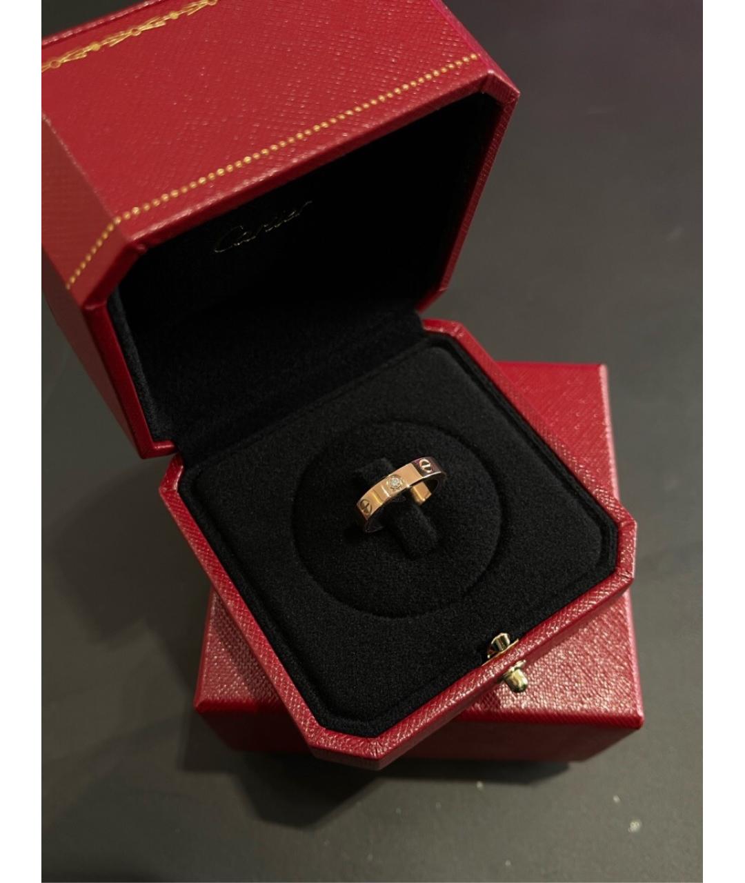 CARTIER Золотое кольцо из розового золота, фото 2