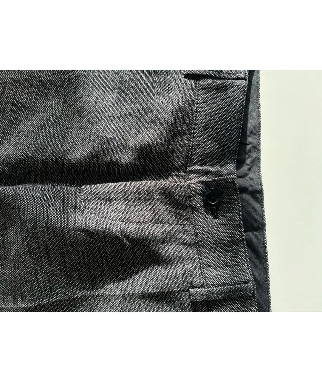 ALBERTA FERRETTI Антрацитовые брюки широкие, фото 6