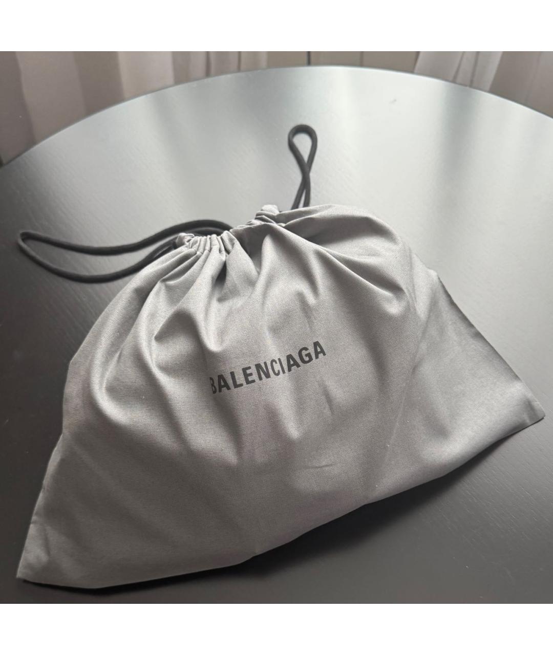 BALENCIAGA Коричневая жаккардовая поясная сумка, фото 2