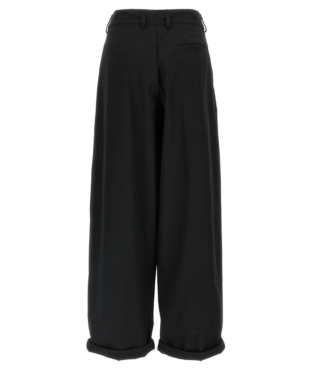 DARKPARK Черные хлопковые брюки широкие, фото 2