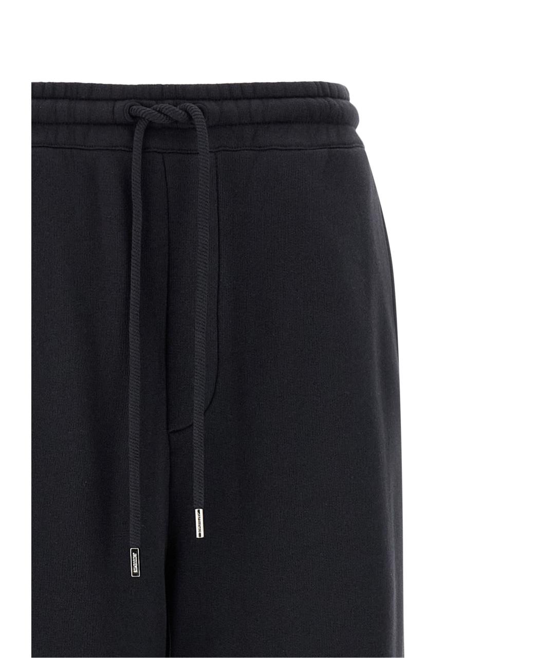 JACQUEMUS Темно-синие хлопковые спортивные брюки и шорты, фото 3