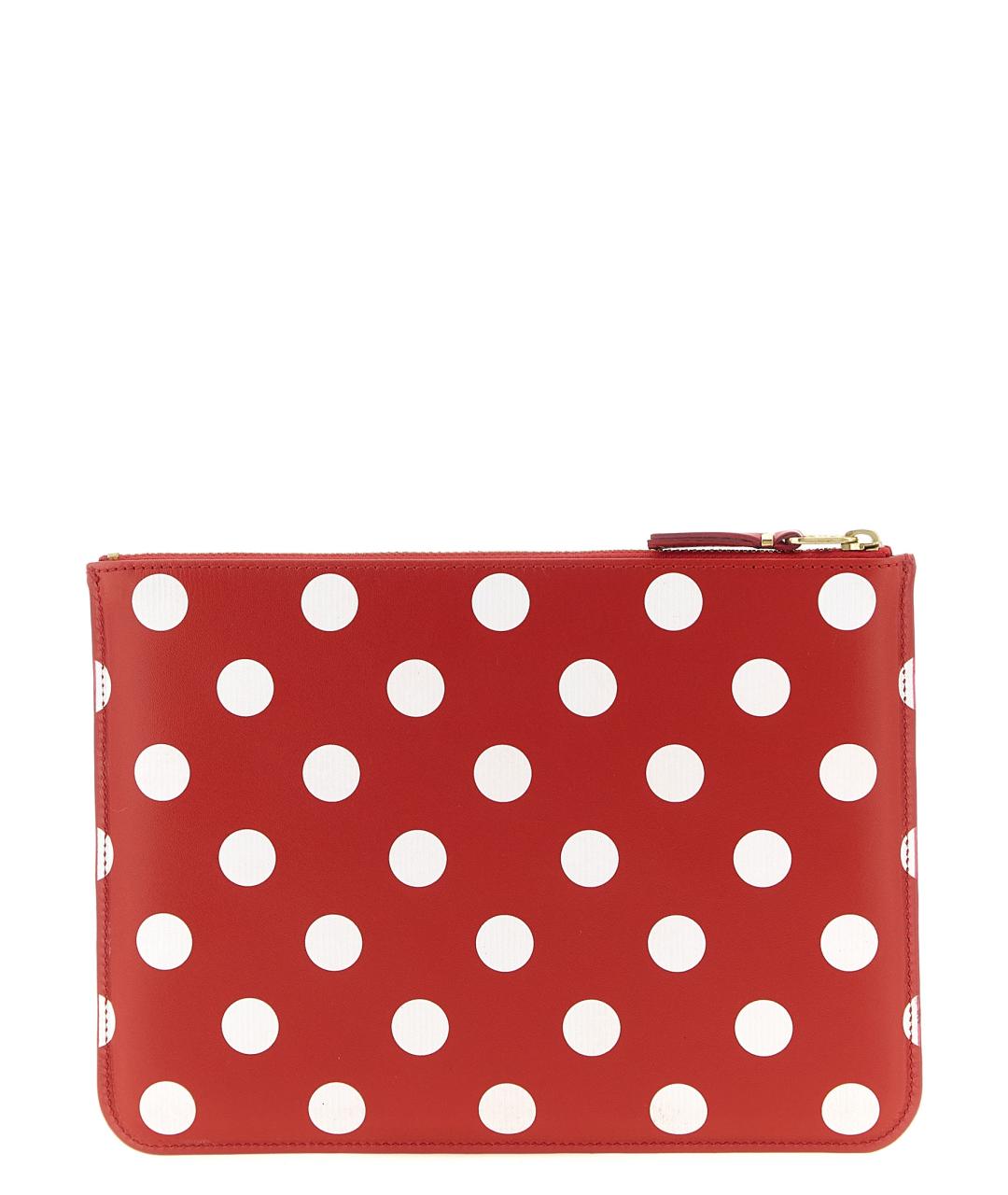 COMME DES GARÇONS WALLET Красный кожаный кошелек, фото 2