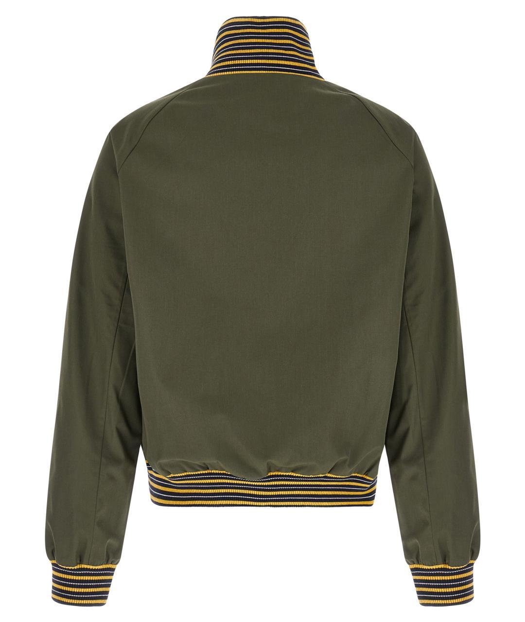 PRADA Зеленая хлопковая куртка, фото 2