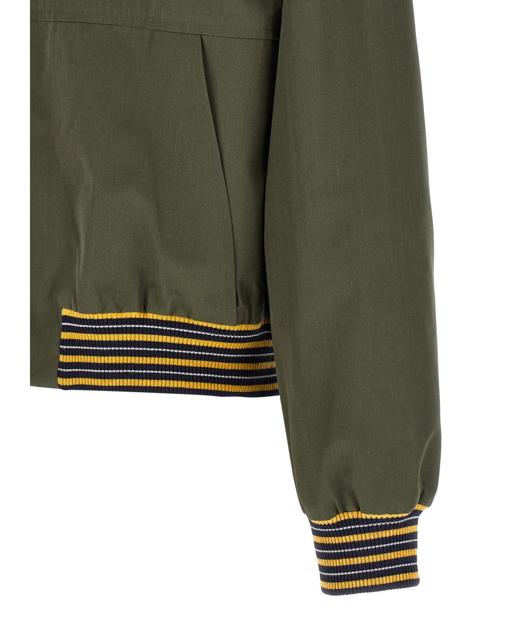 PRADA Зеленая хлопковая куртка, фото 4