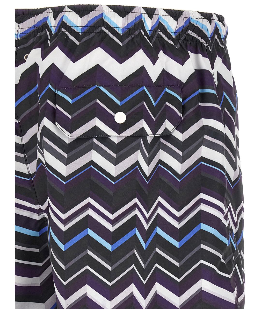 MISSONI Мульти полиэстеровые шорты, фото 3