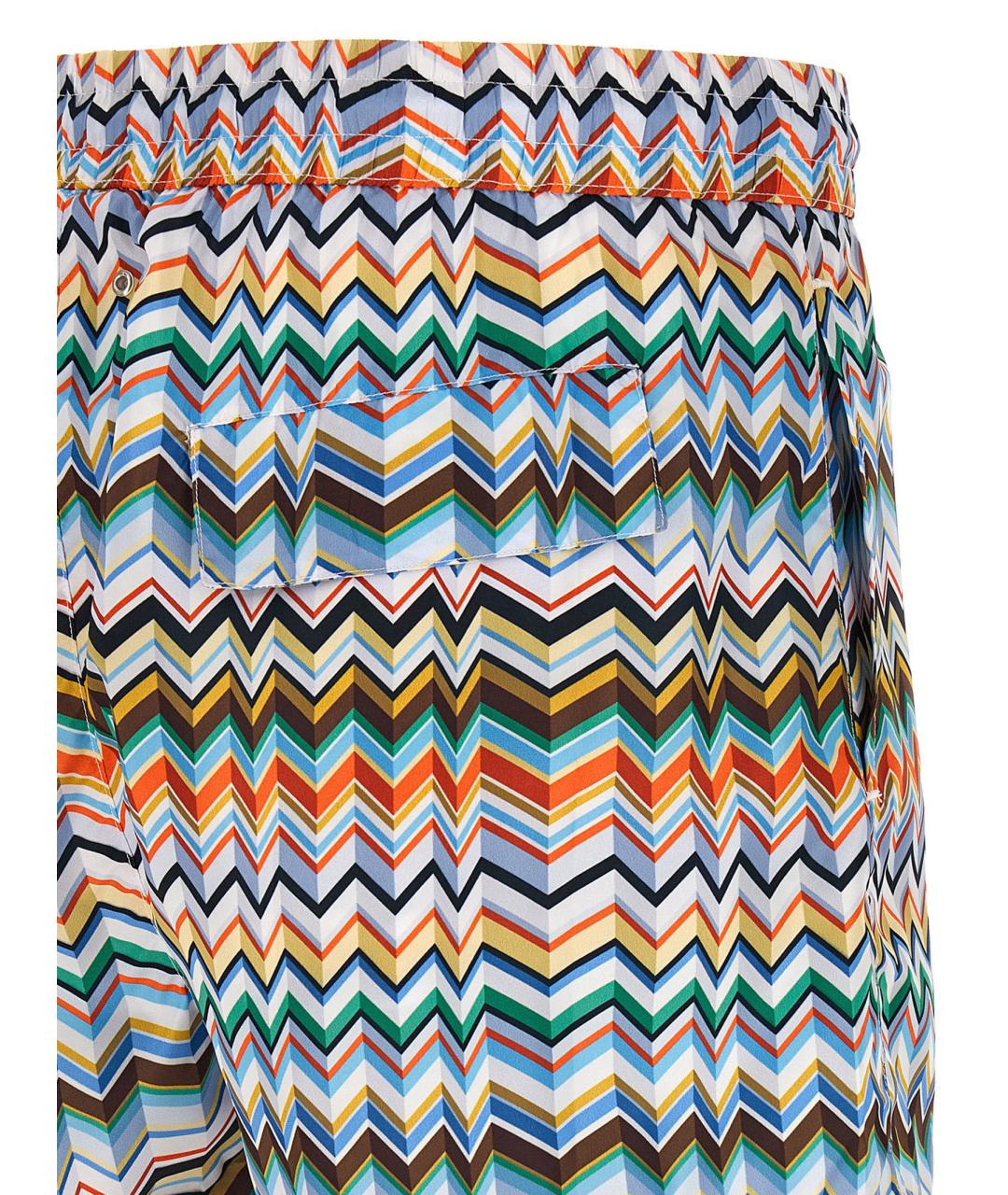 MISSONI Мульти полиэстеровые шорты, фото 4