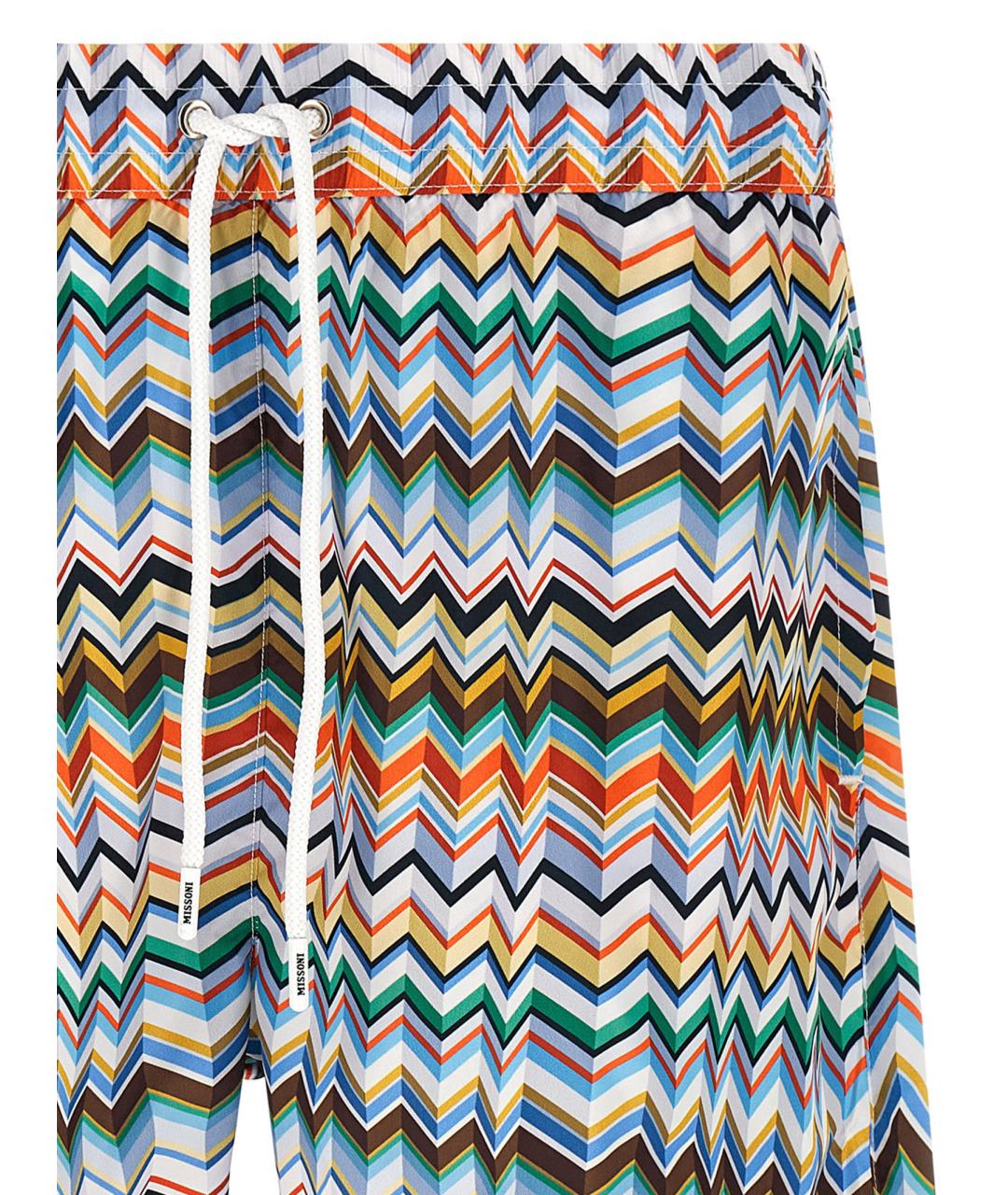 MISSONI Мульти полиэстеровые шорты, фото 3