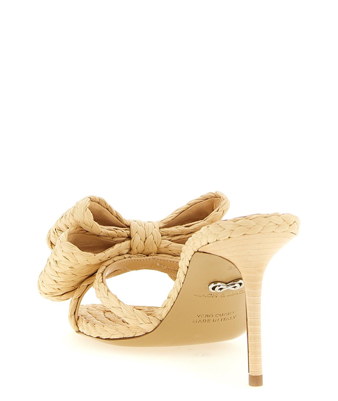 MACH&MACH Бежевые мюли, фото 3