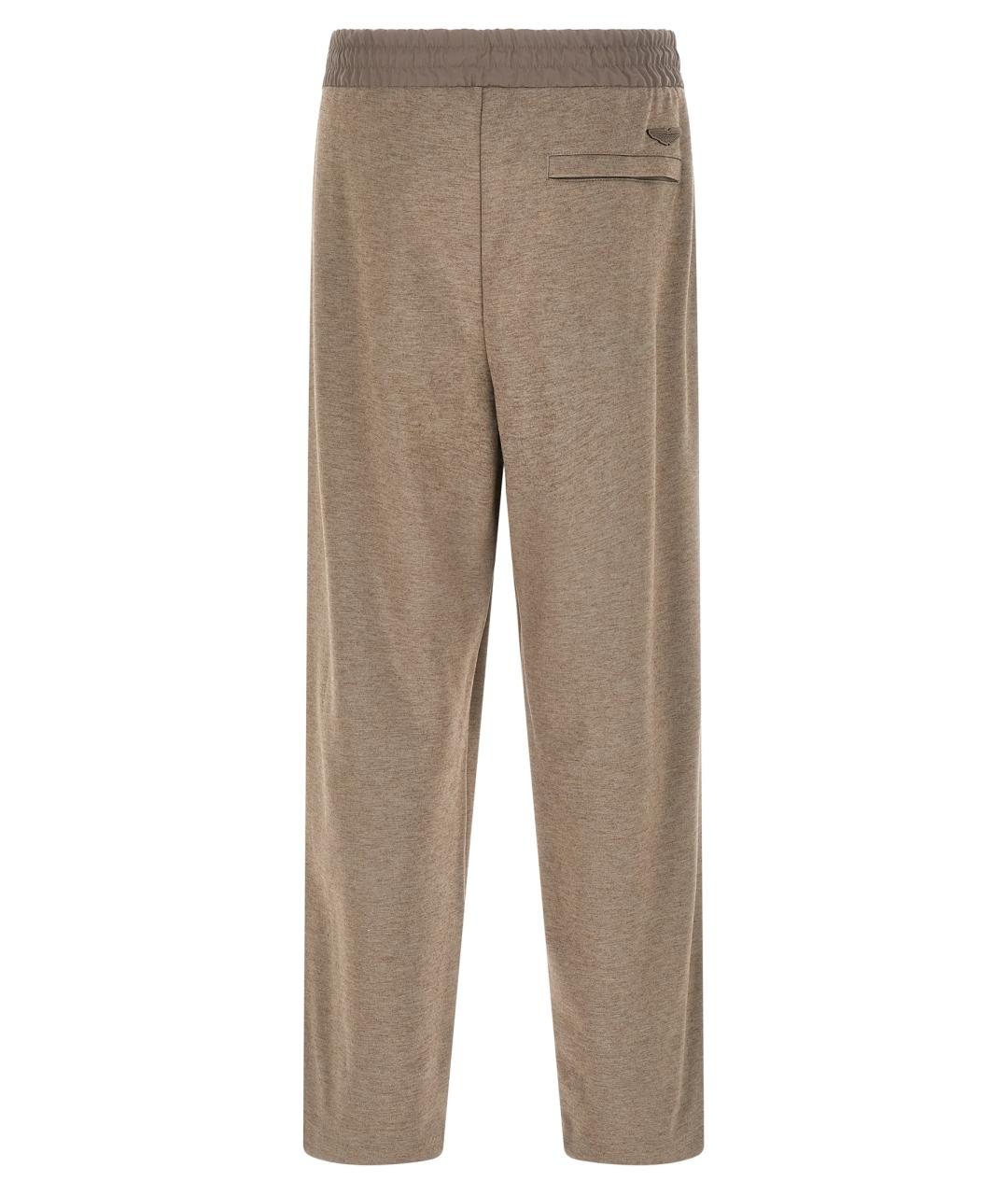 HUGO BOSS Серые повседневные брюки, фото 2