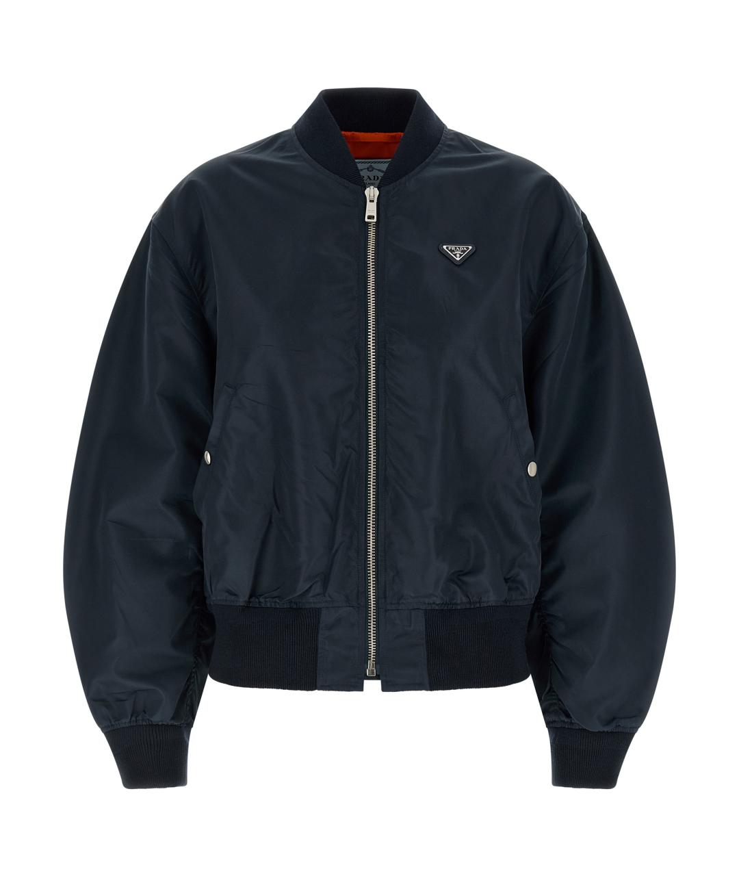 PRADA Синяя полиамидовая куртка, фото 1