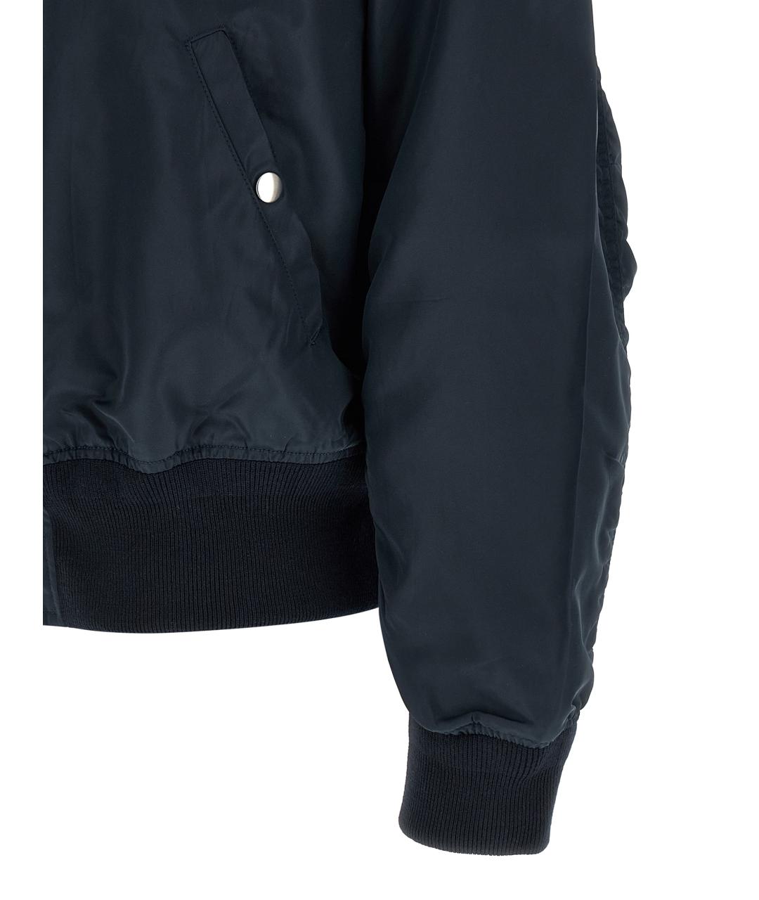 PRADA Синяя полиамидовая куртка, фото 4