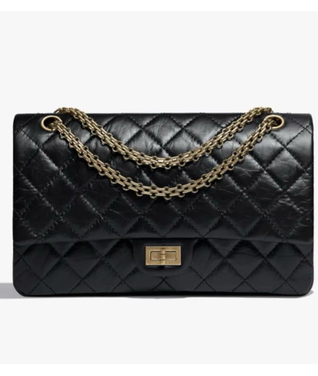 CHANEL Черная кожаная сумка через плечо, фото 8