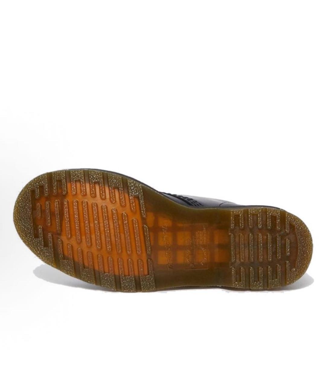 DR. MARTENS Черные кожаные высокие ботинки, фото 6