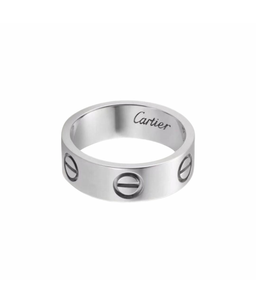 CARTIER Серебряное кольцо из белого золота, фото 1