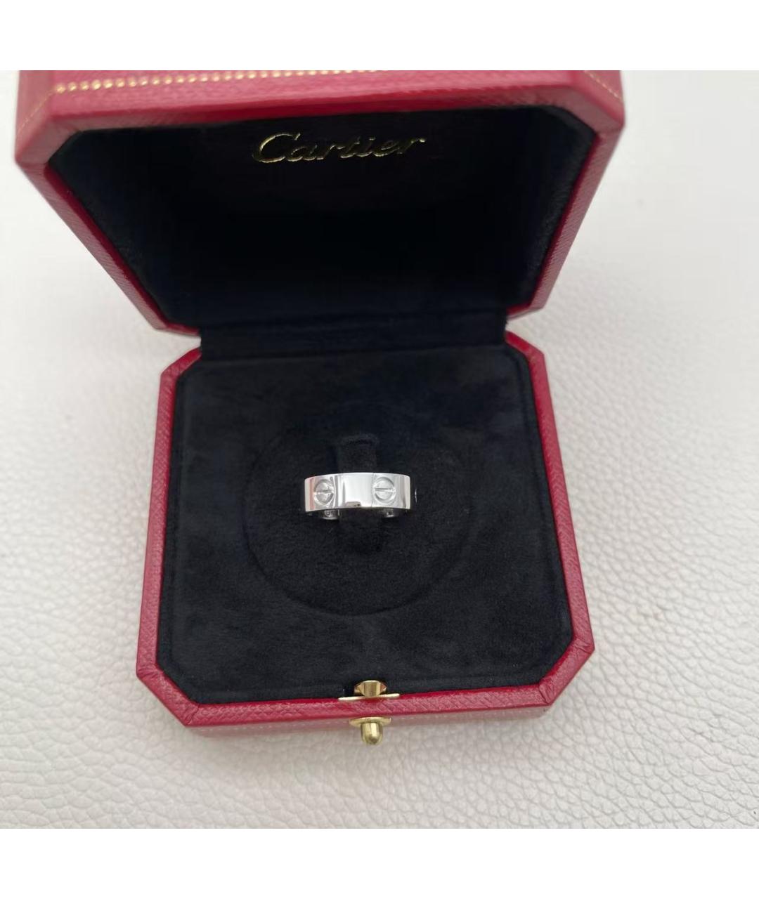 CARTIER Серебряное кольцо из белого золота, фото 4