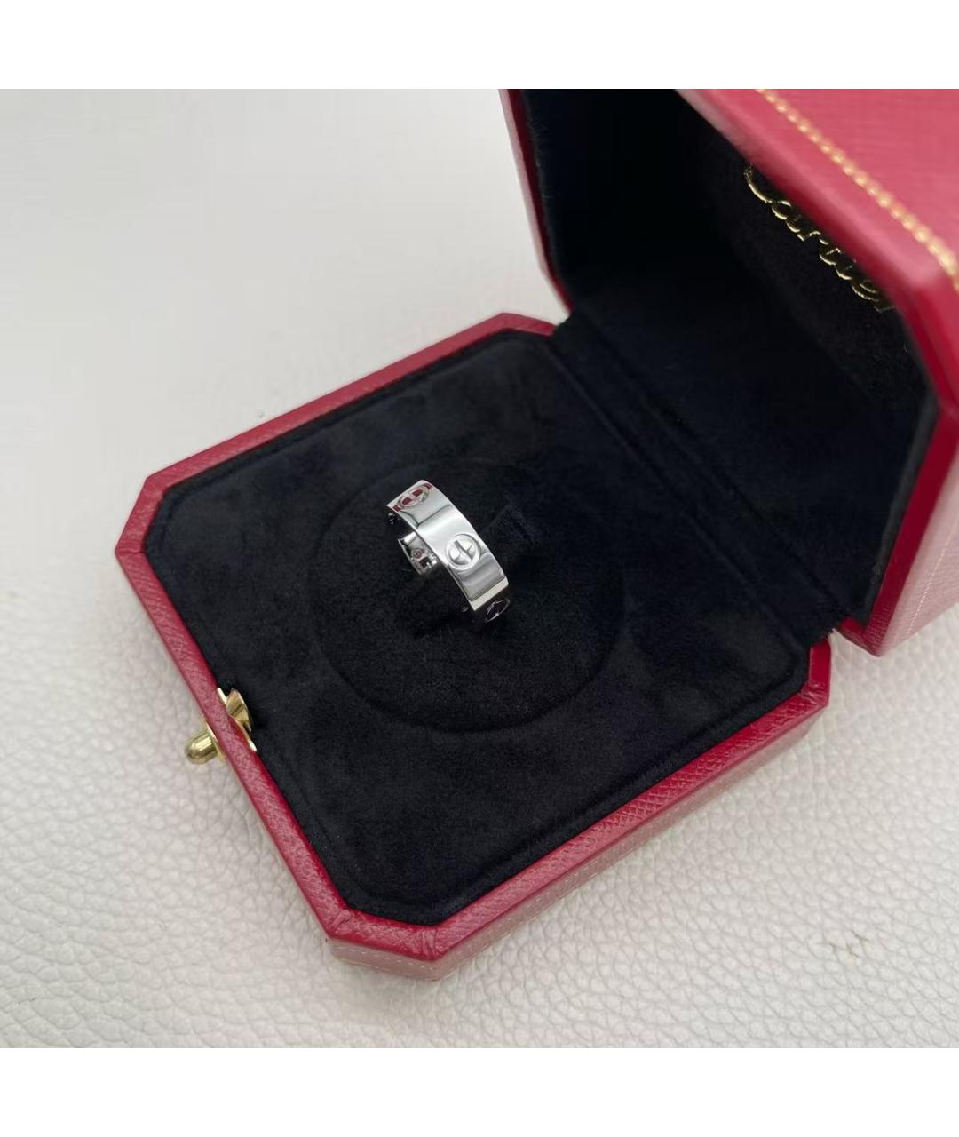 CARTIER Серебряное кольцо из белого золота, фото 3