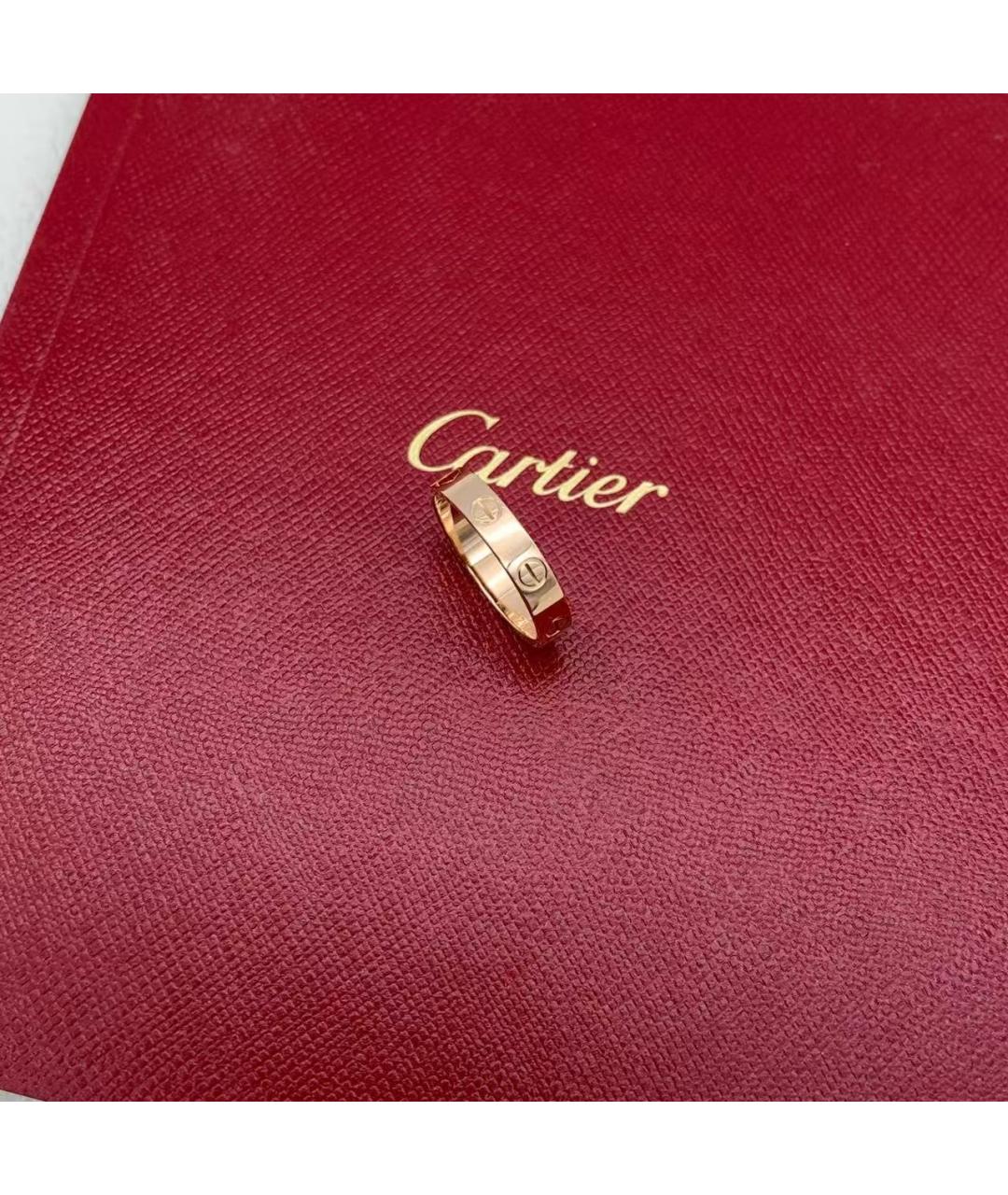 CARTIER Золотое кольцо из розового золота, фото 3
