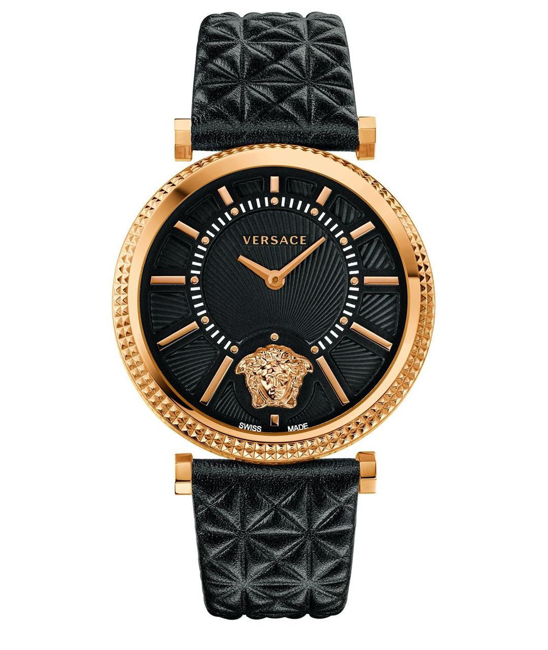 VERSACE Черные часы, фото 6