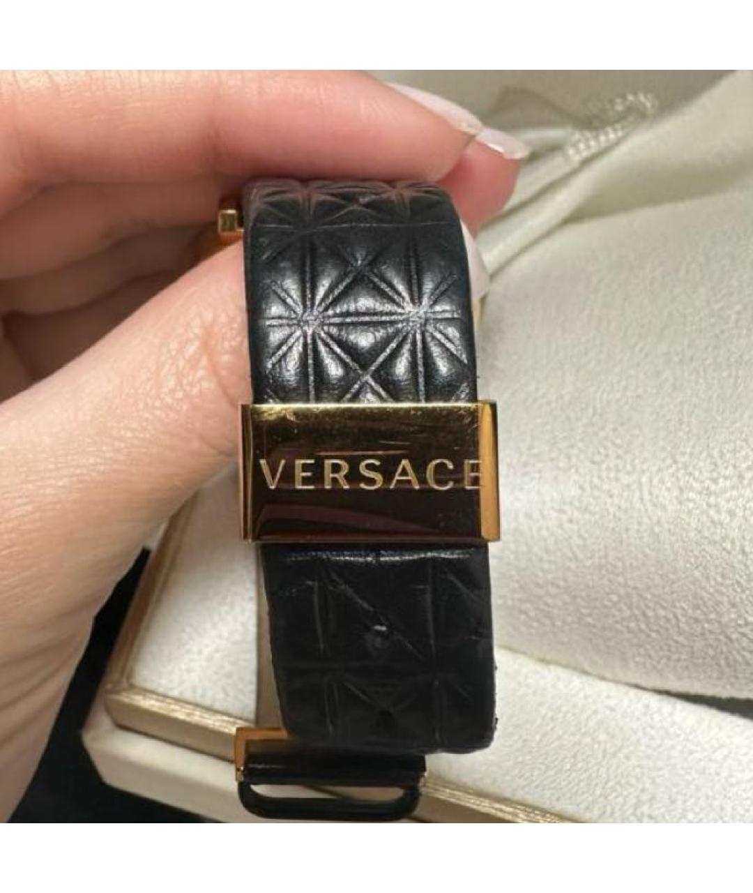 VERSACE Черные часы, фото 3