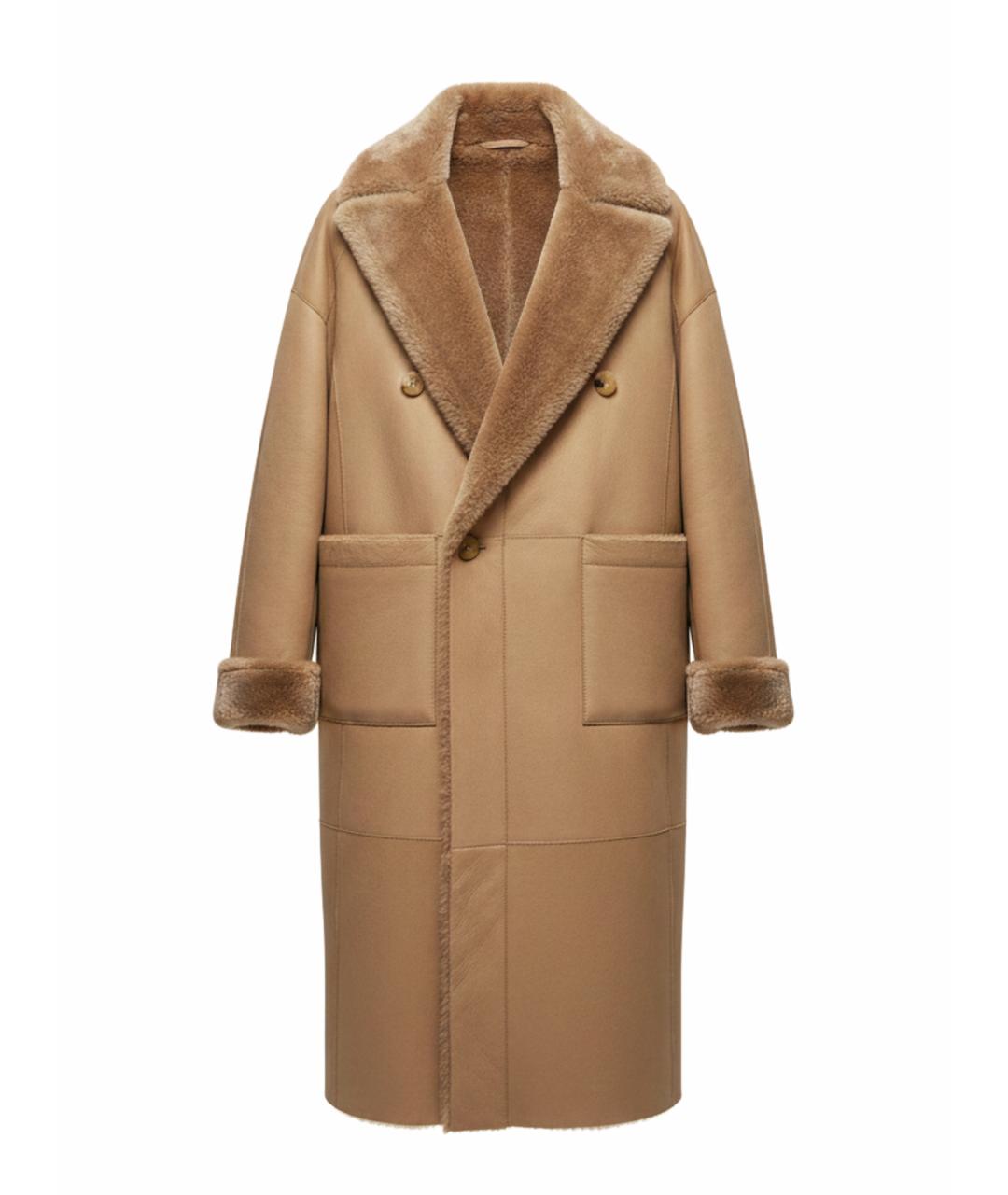 BLANCHA Бежевая дубленка, фото 1