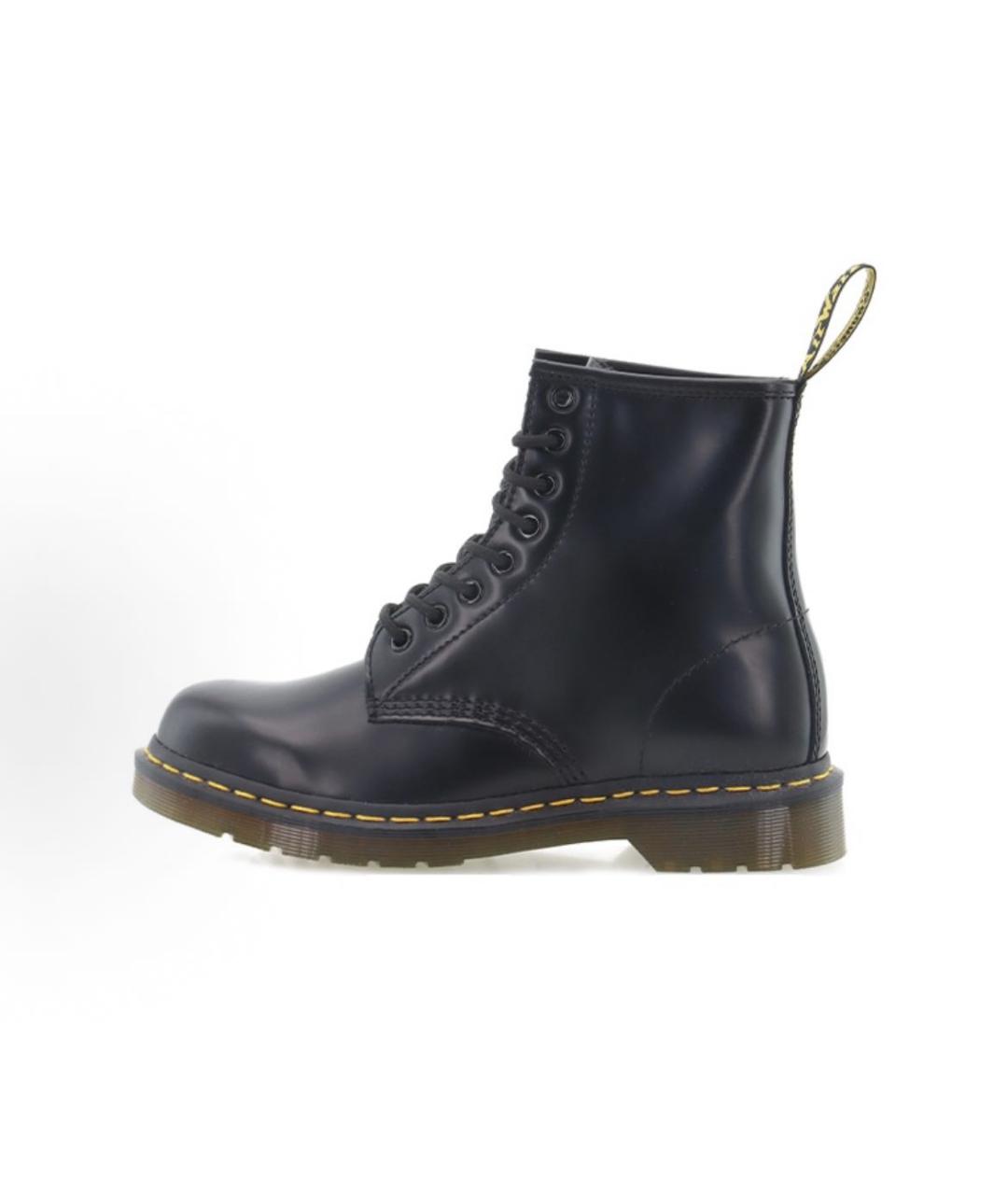 DR. MARTENS Черные кожаные ботинки, фото 6
