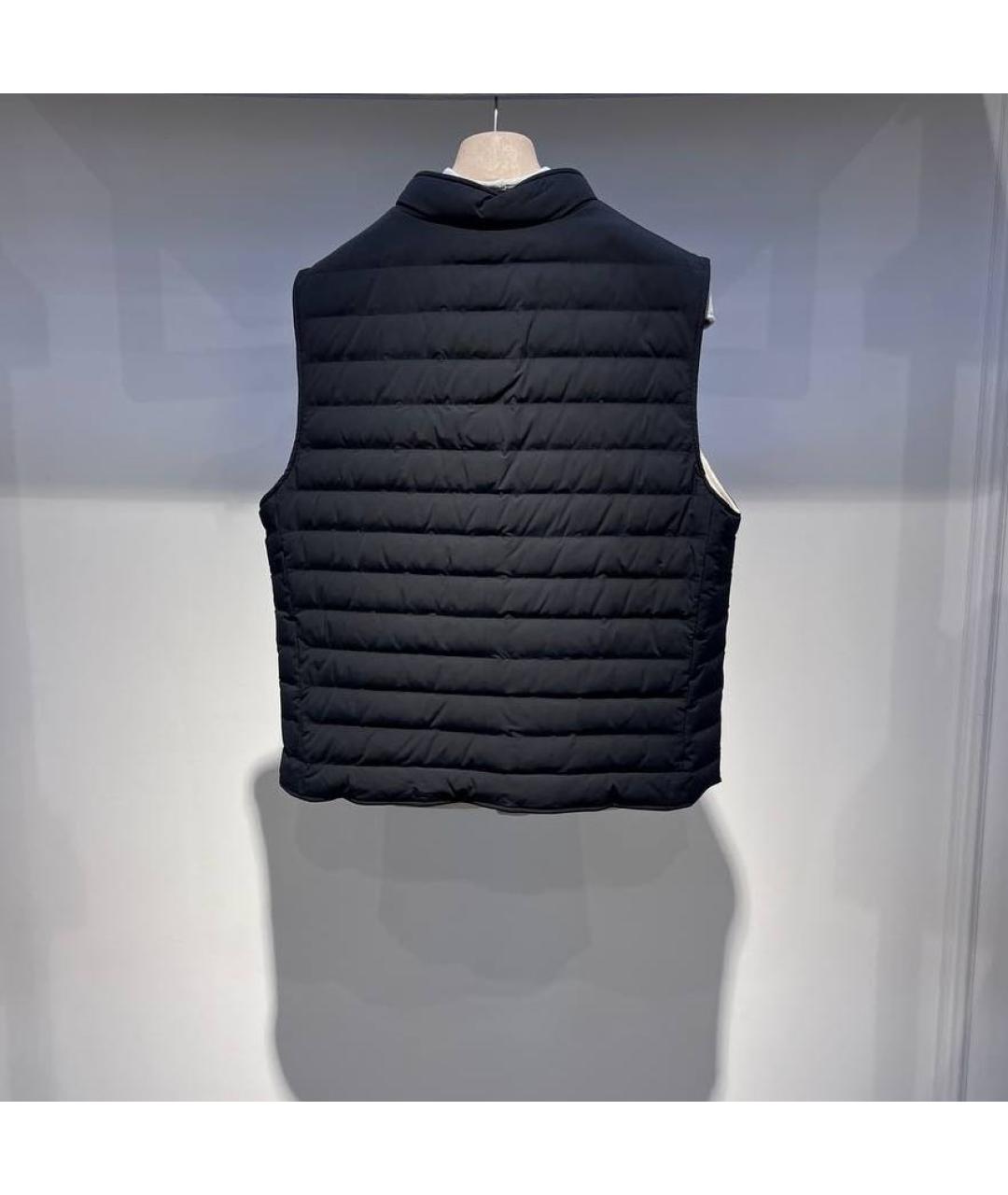 BRUNELLO CUCINELLI Черный полиамидовый жилет, фото 2